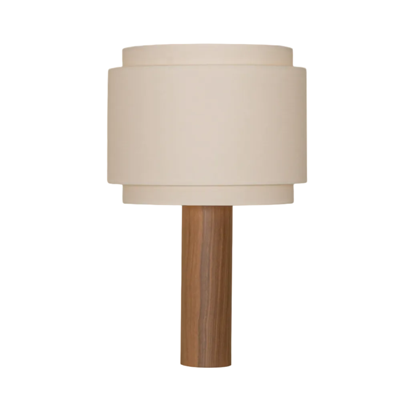 PIPO DUOBLE Walnut Wood Table Lamp