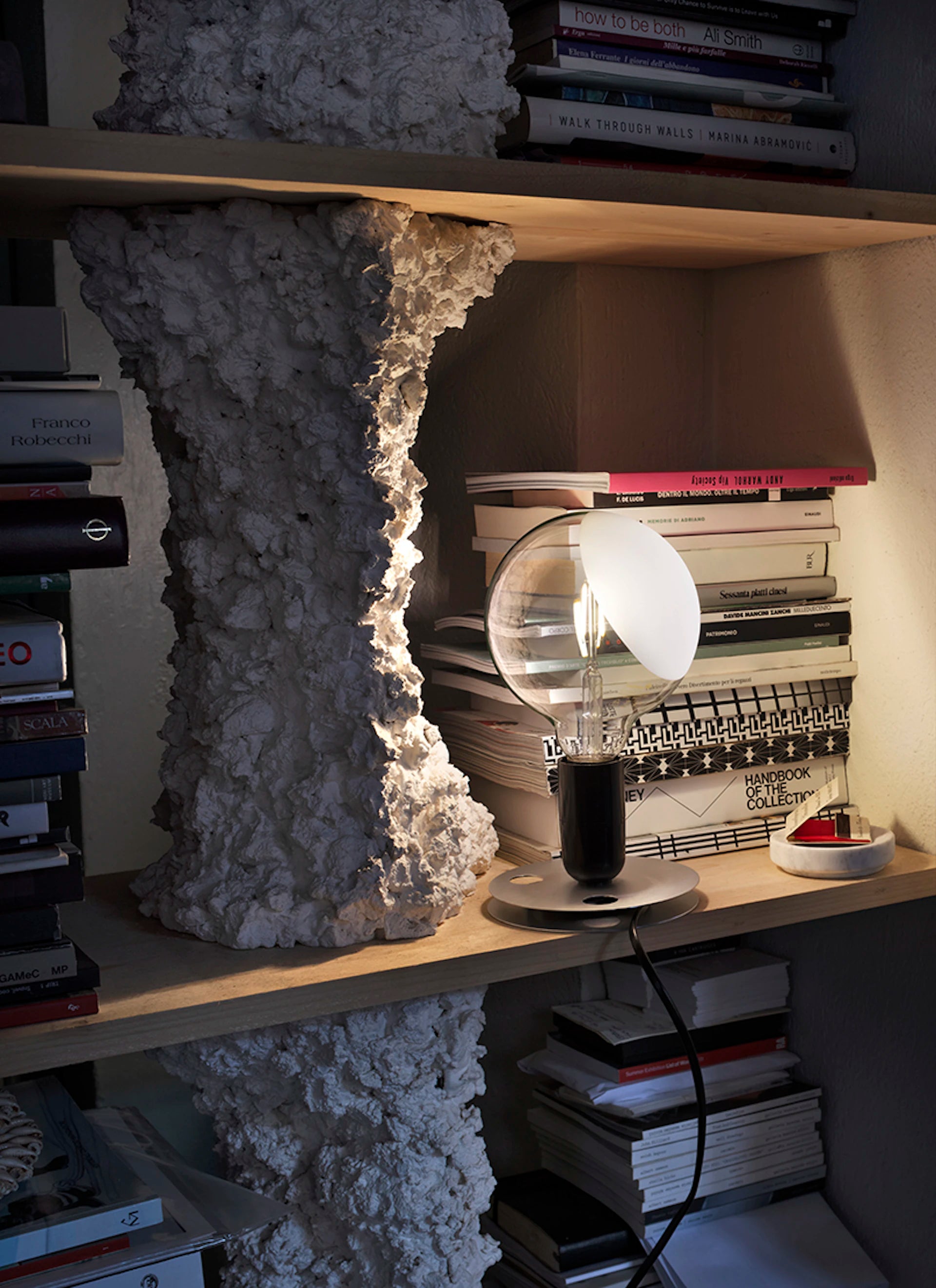 Tischlampe LAMPADINA orange