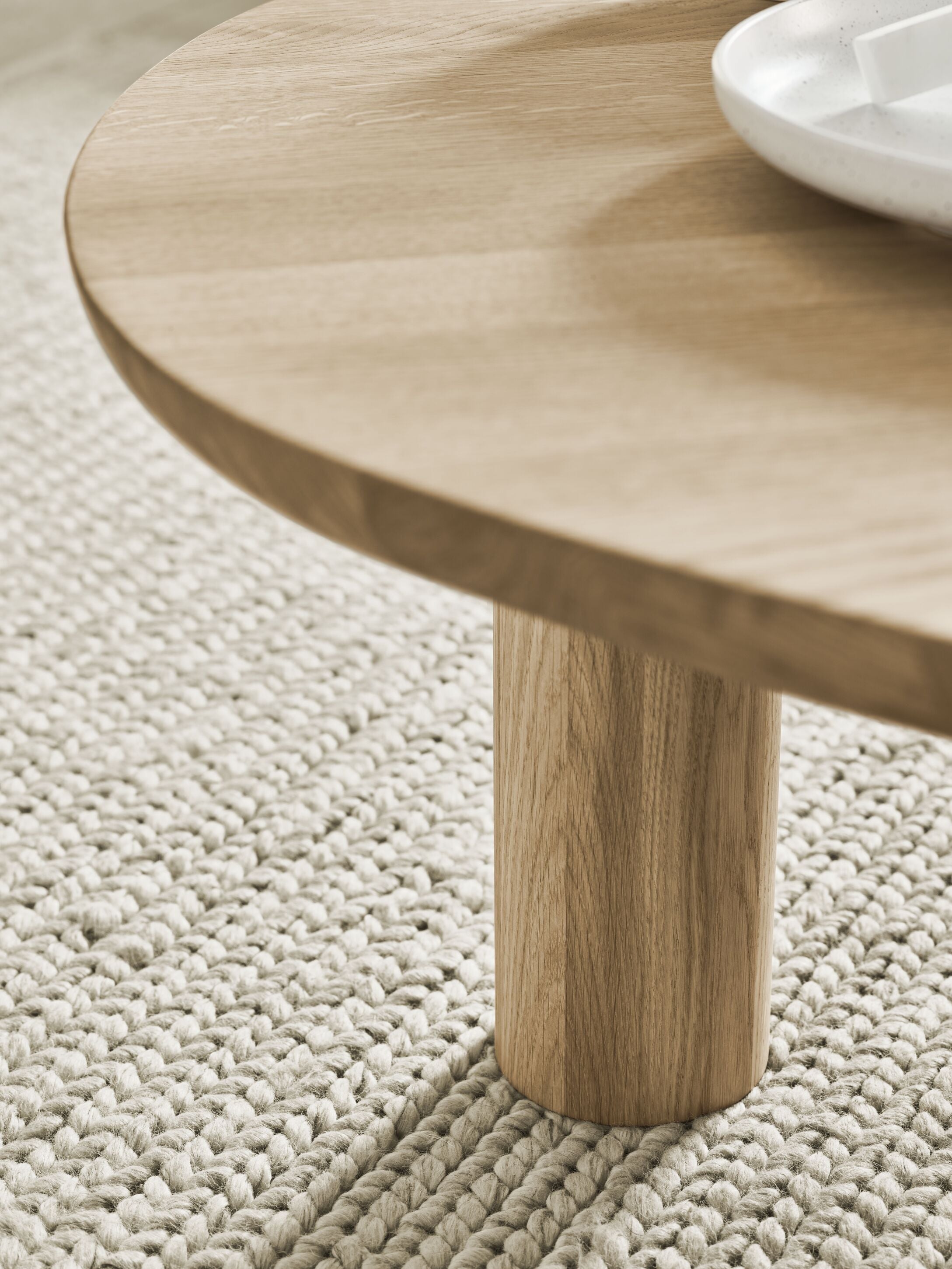 Grey Geflecht Teppich
