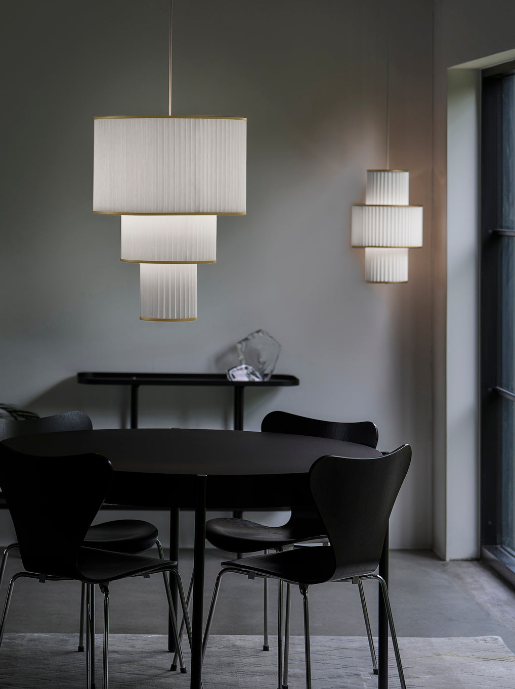 Hanging Lamp MODEL 112 PLIVELLO white with gold