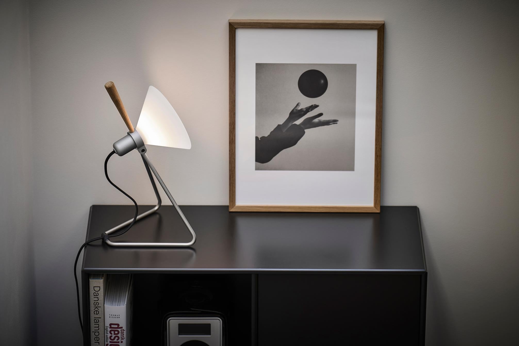 Table Lamp MODEL 356 SPOT silver