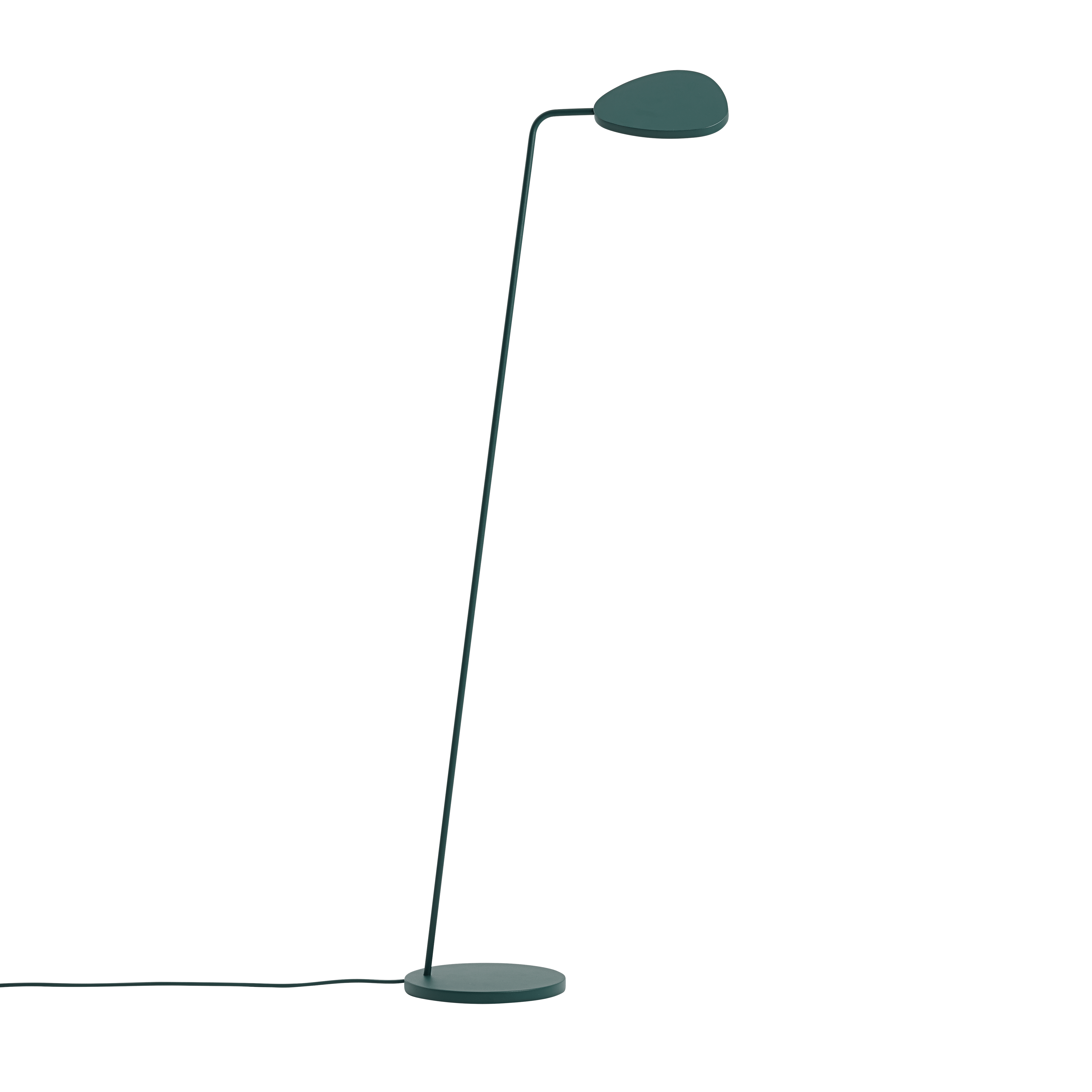 LEAF floor lamp dark green