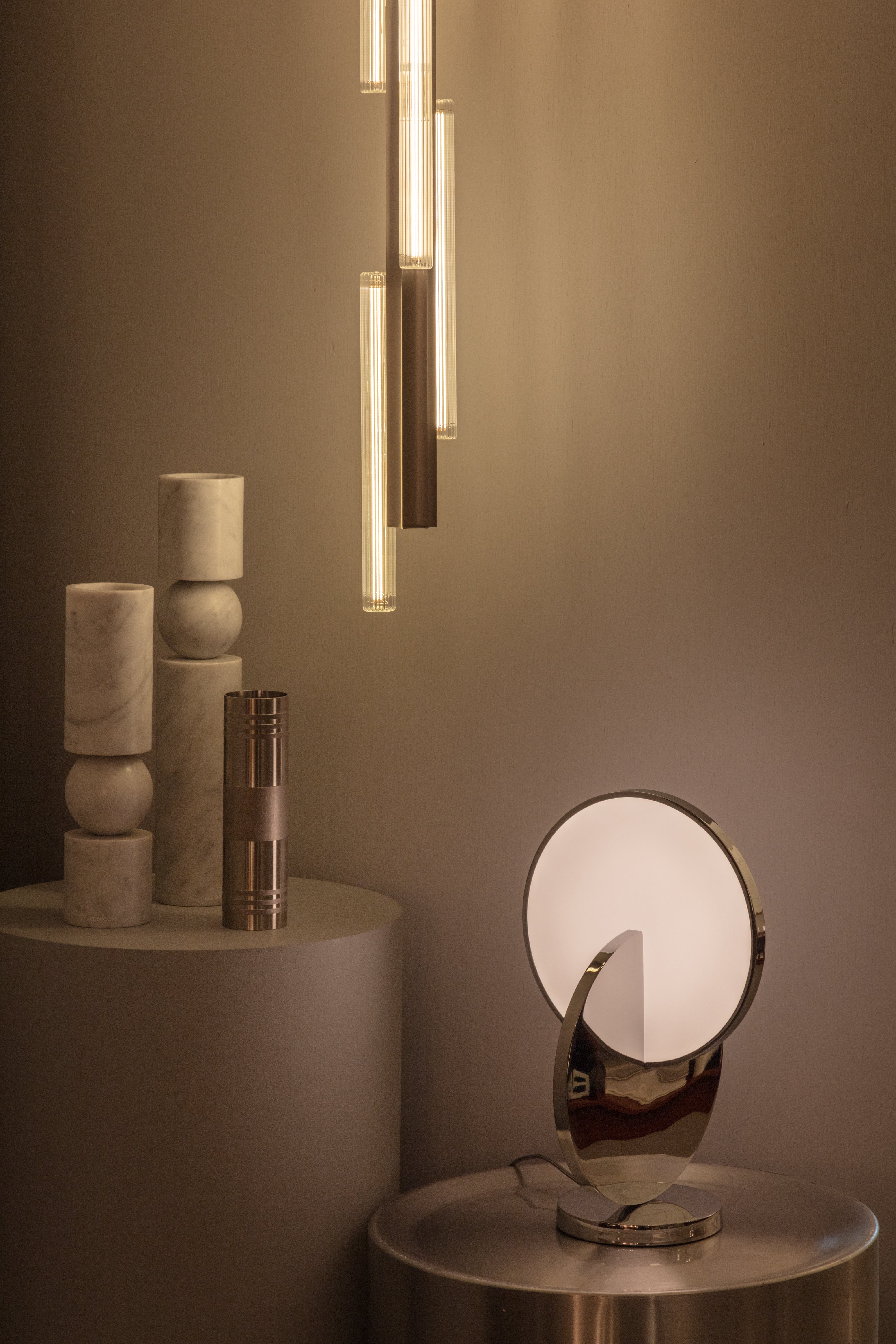 HAIL Pendant Lamp in Brushed Bronze