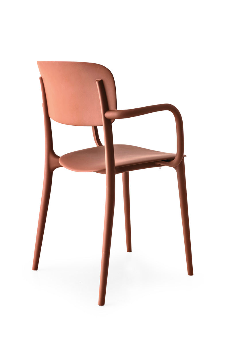 LIBERTY Armchair in Brick Red