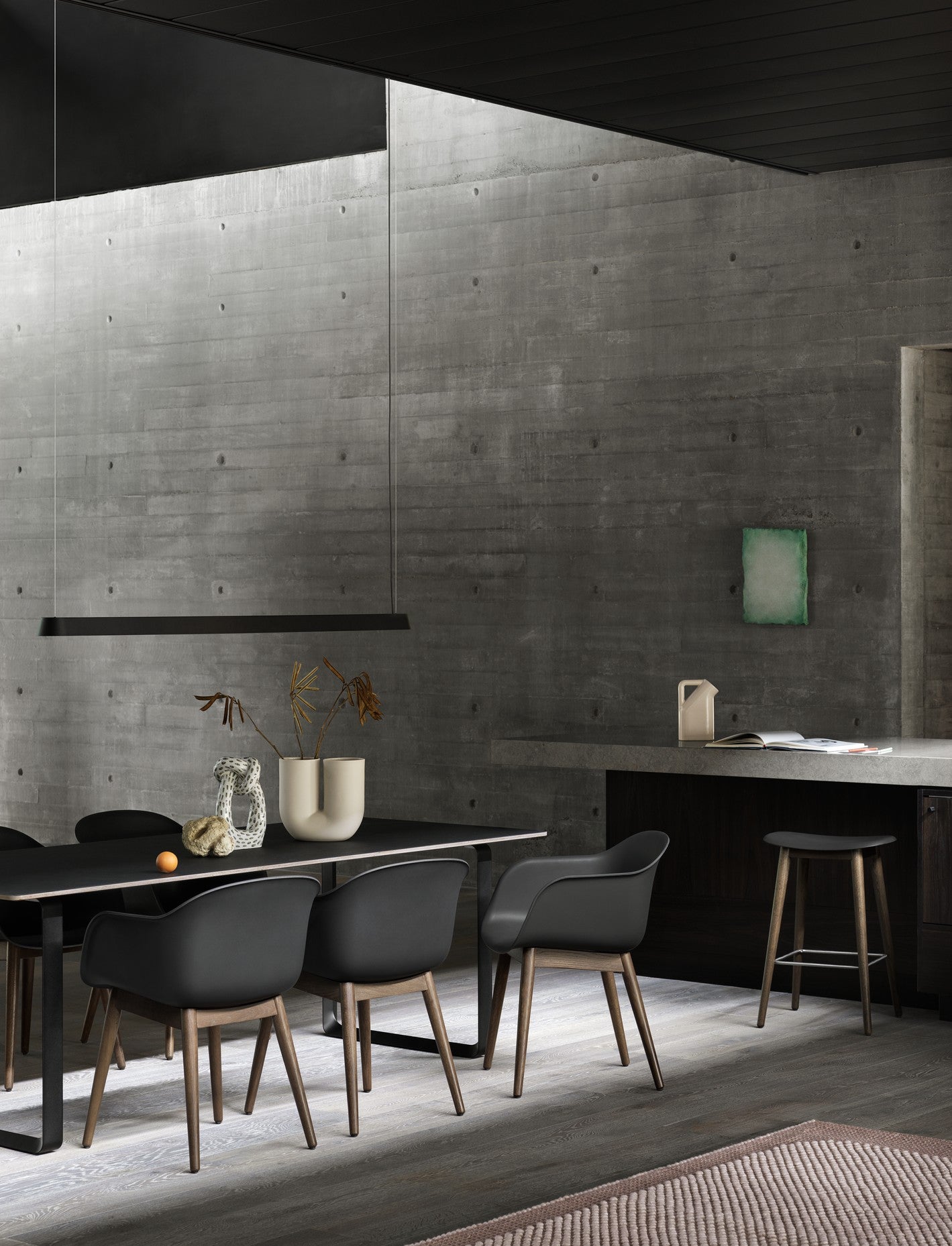 70/70 Black Table