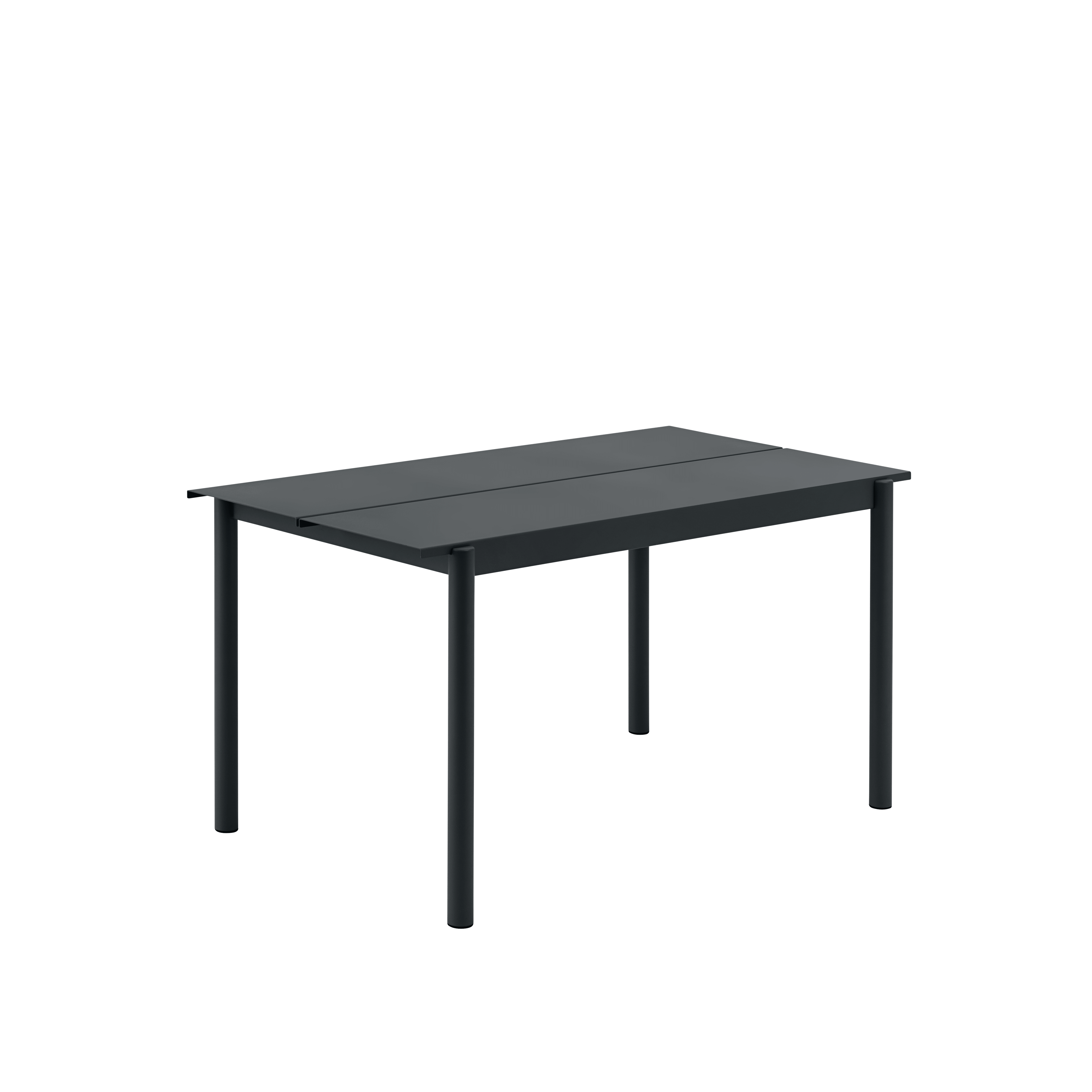 LINEAR Outdoor Table Black Steel