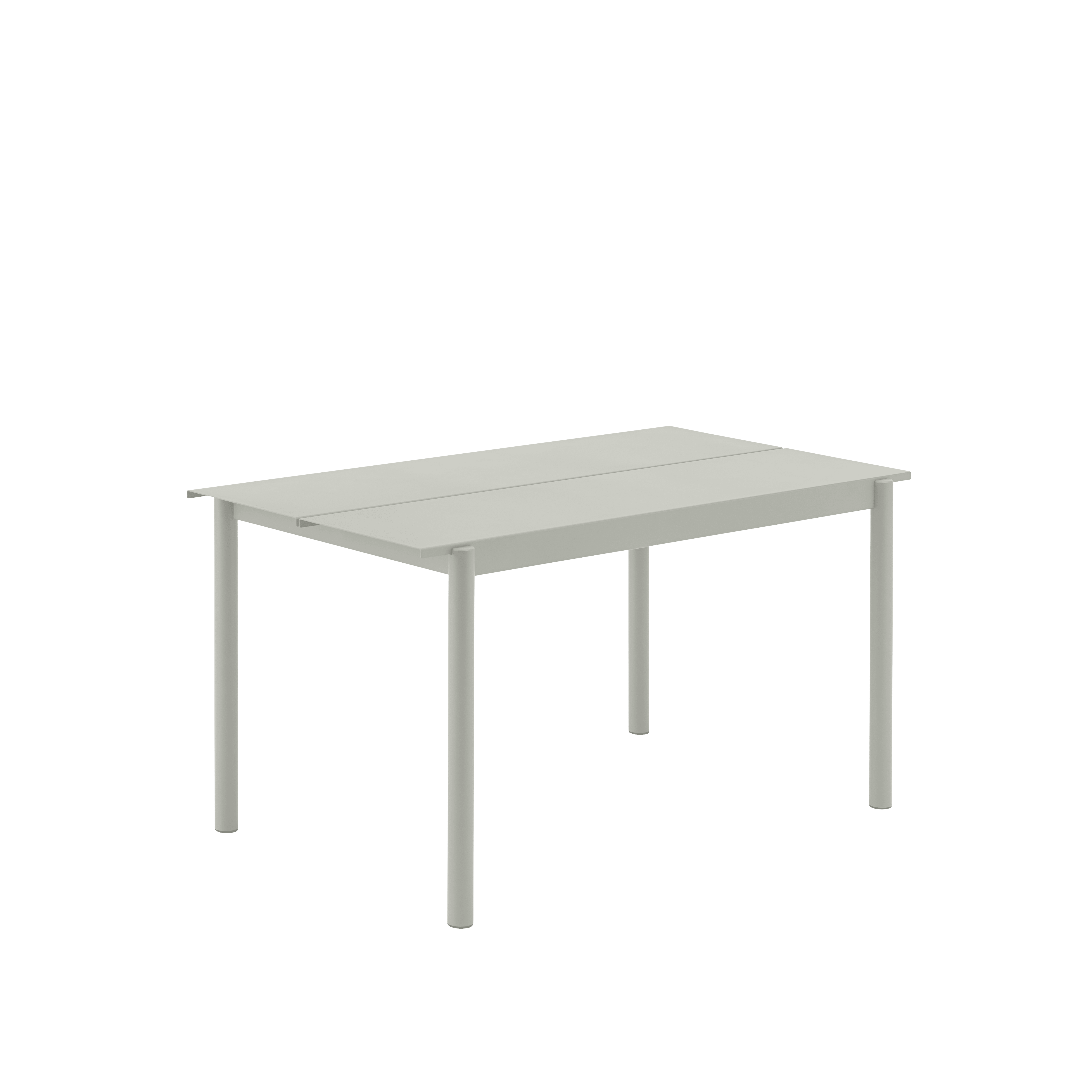 LINEAR Outdoor Table Gray Steel