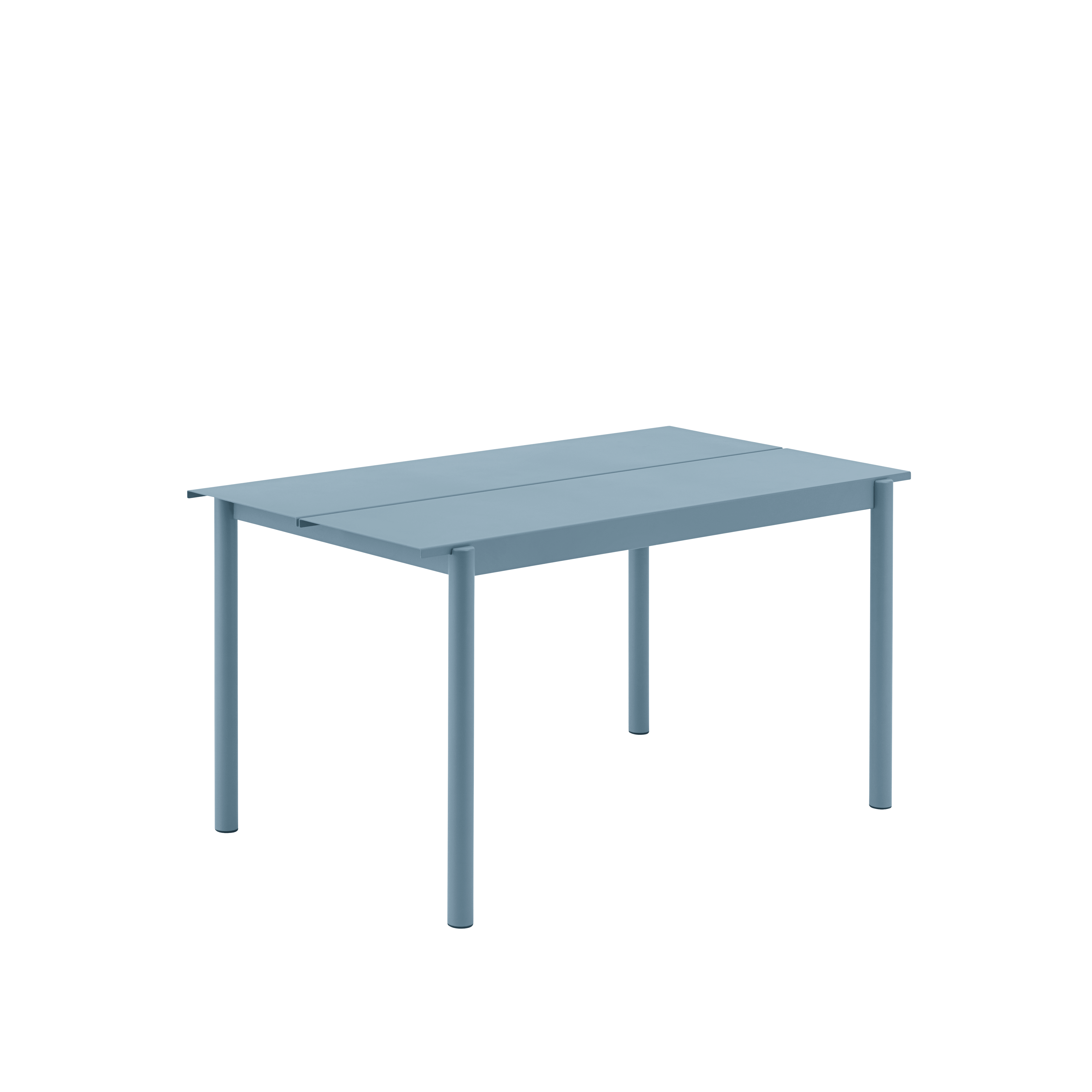 LINEAR Outdoor Table Blue Steel