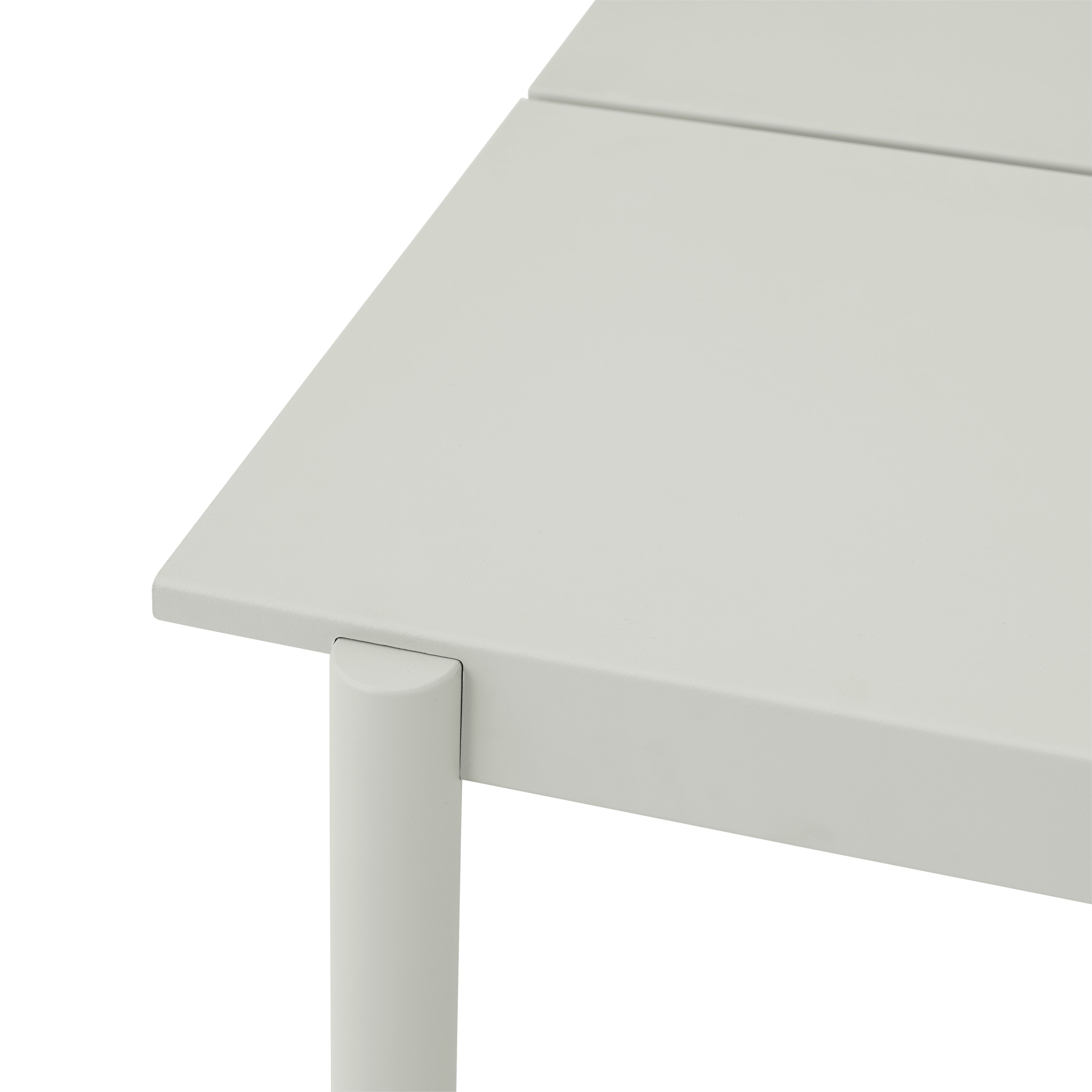 LINEAR Outdoor Table Gray Steel