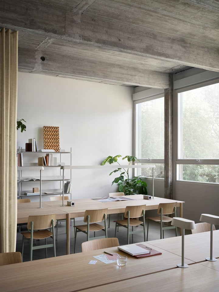 LINEAR light gray desk lamp
