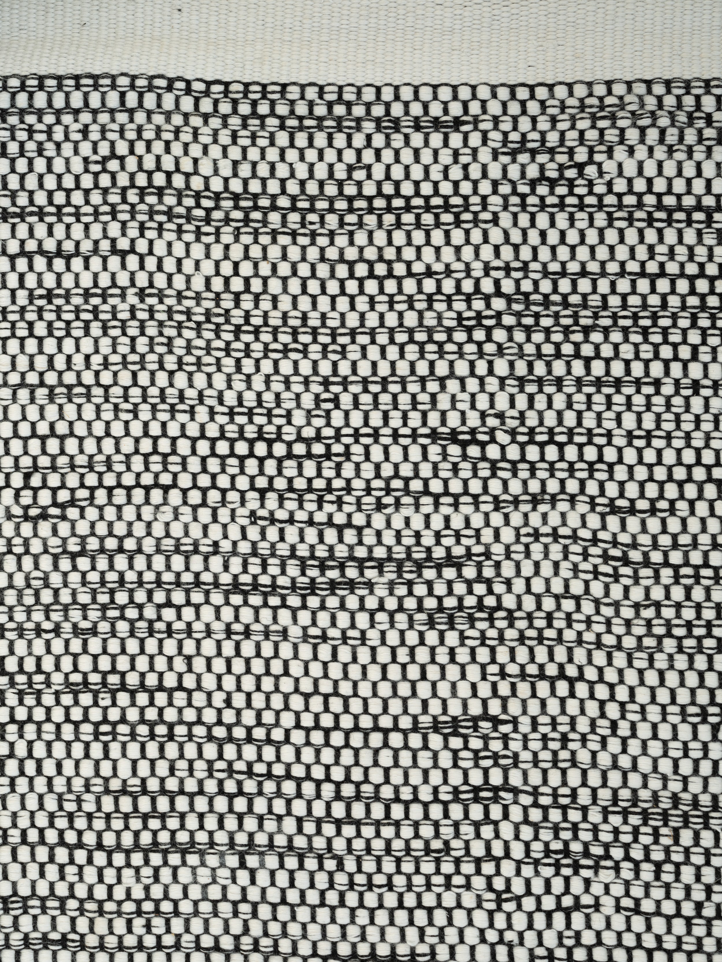 Teppich ADONIC MIST - MIXED schwarz mit weiß