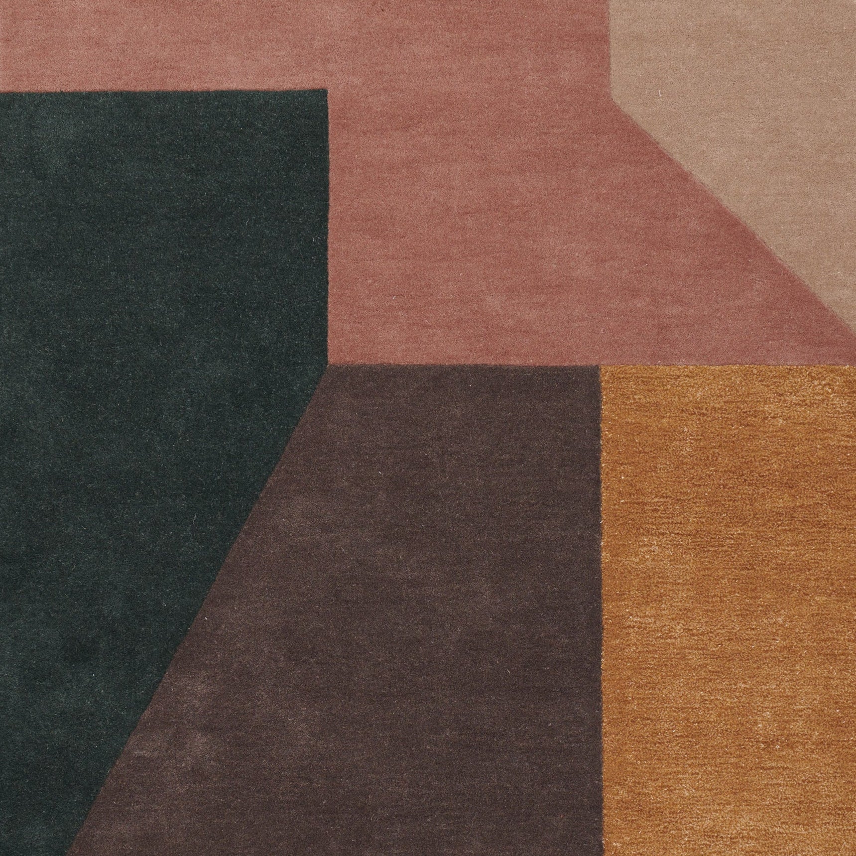 Teppich ALTON - COMBI orange mit rosa