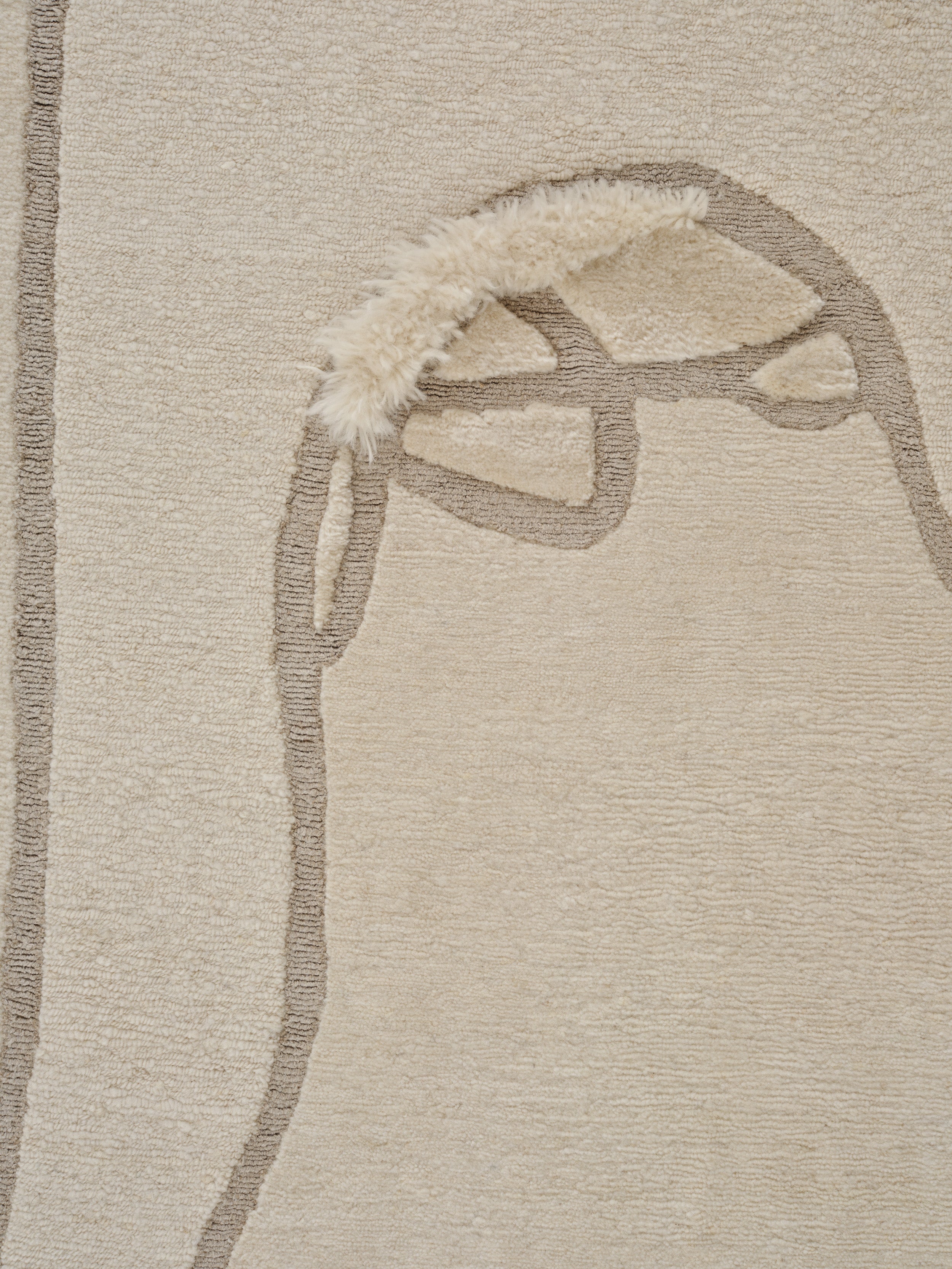 Teppich DUO SELF beige