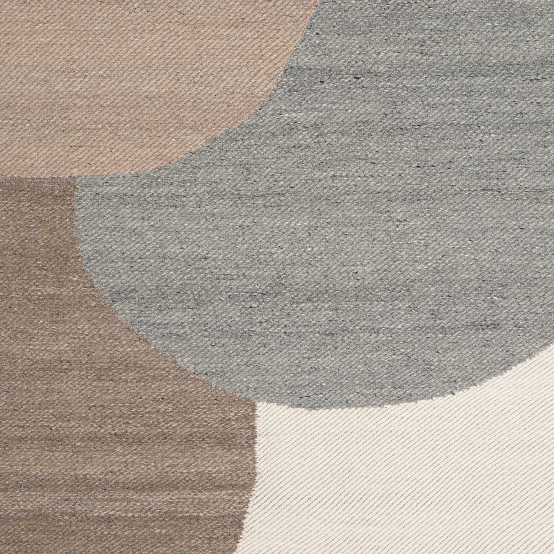 Teppich EIK grau mit beige