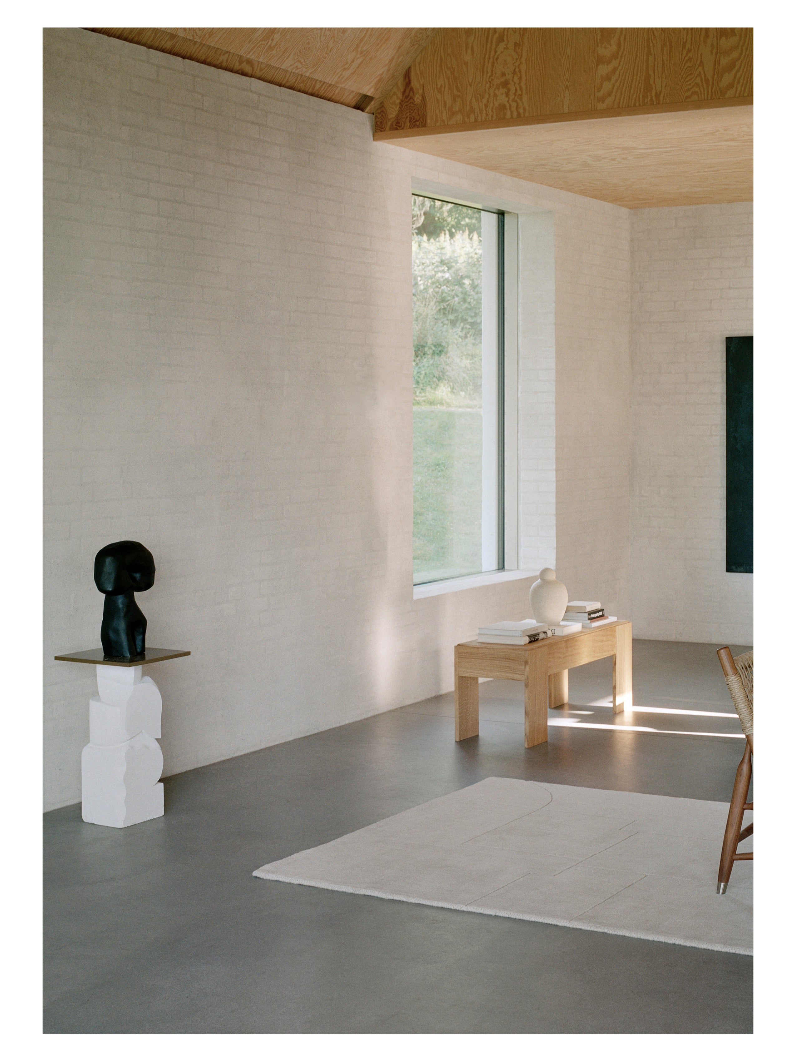 Teppich GEOMETRISCHE MAZE beige