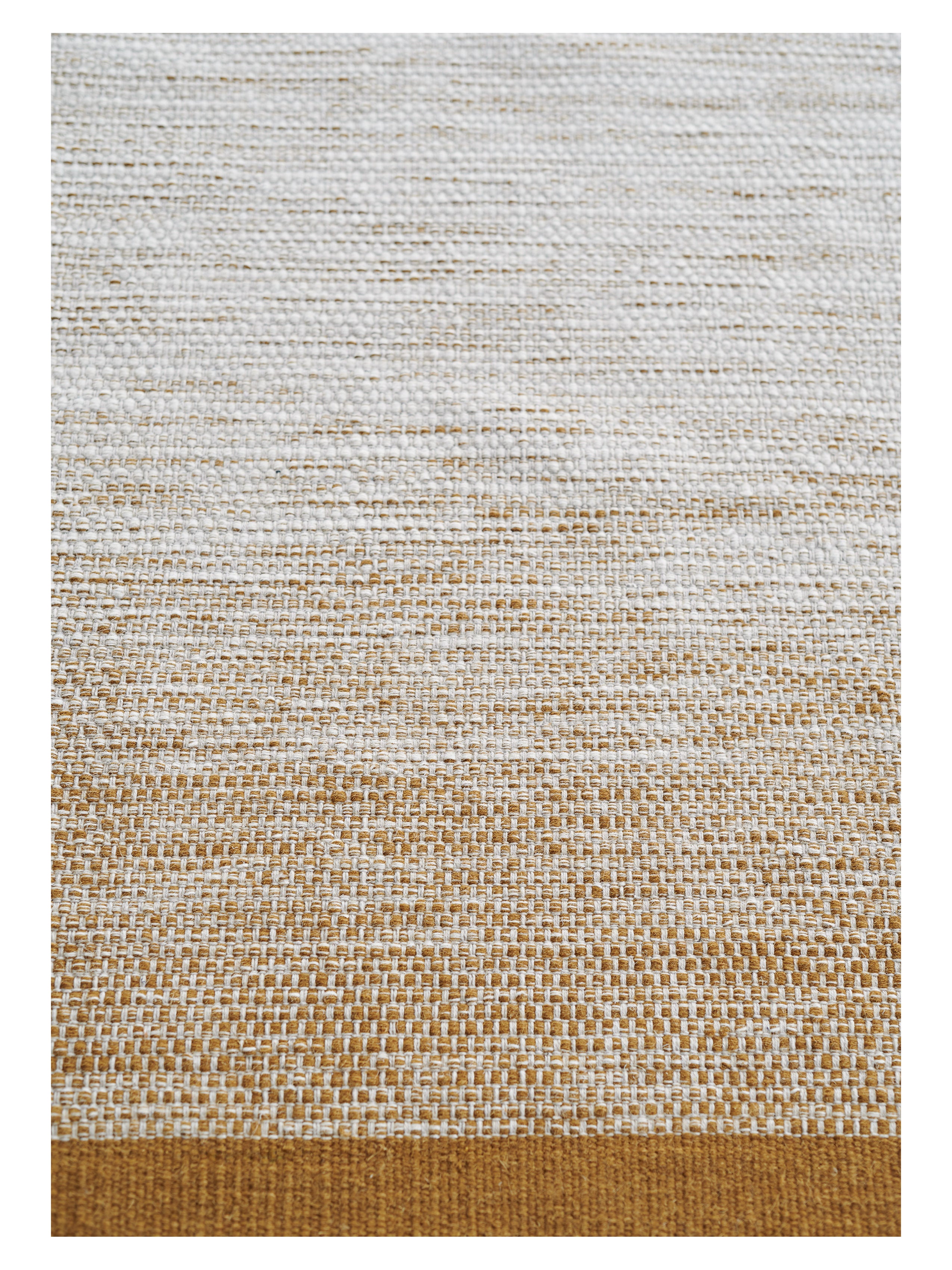 Teppich LULE ocker mit Beige
