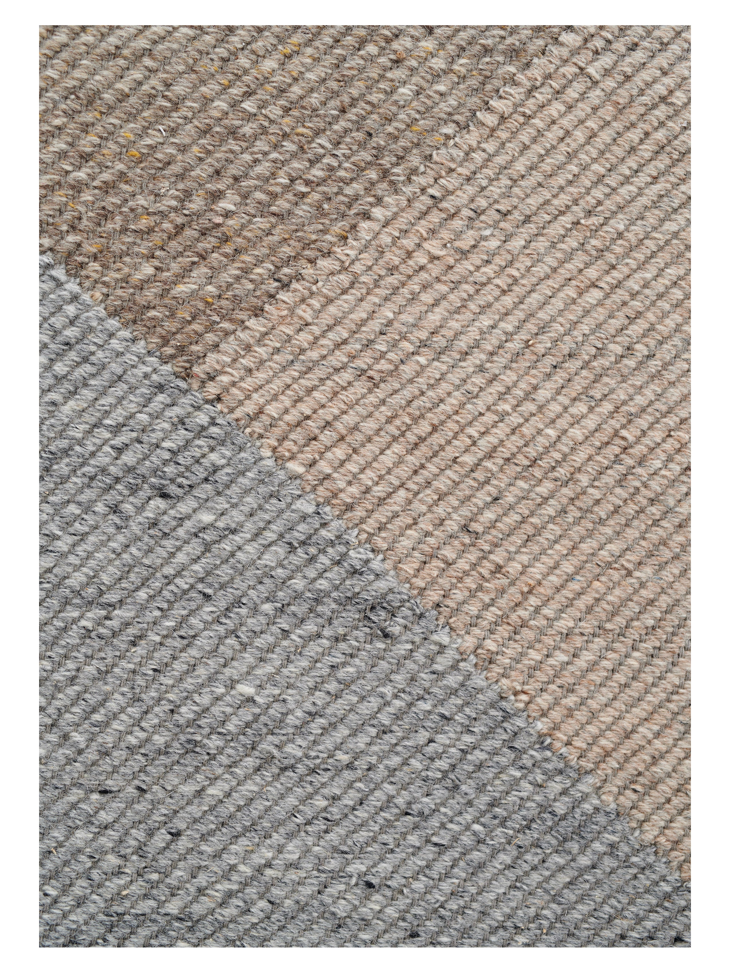 Teppich SKULD braun mit grau