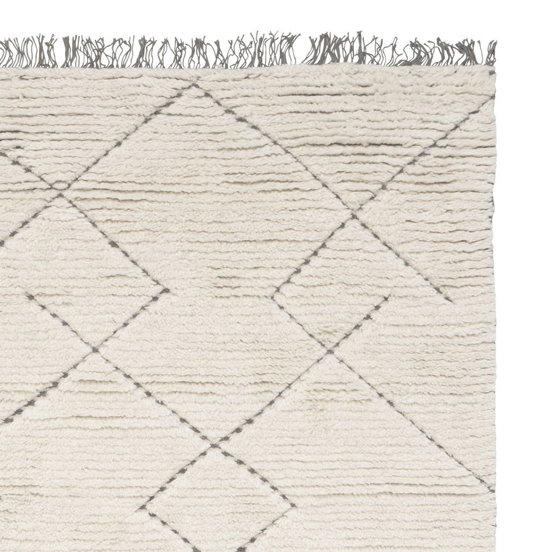 Teppich TORUN beige mit Grau