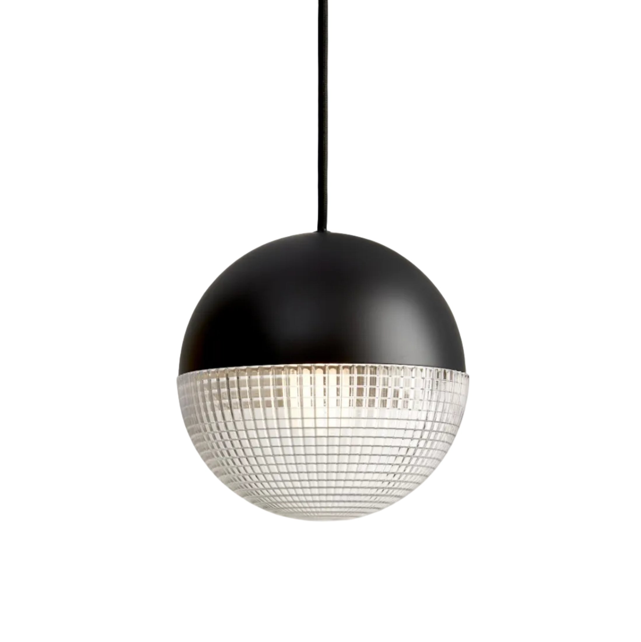 LENS FLAIR Pendant Lamp in Matte Black