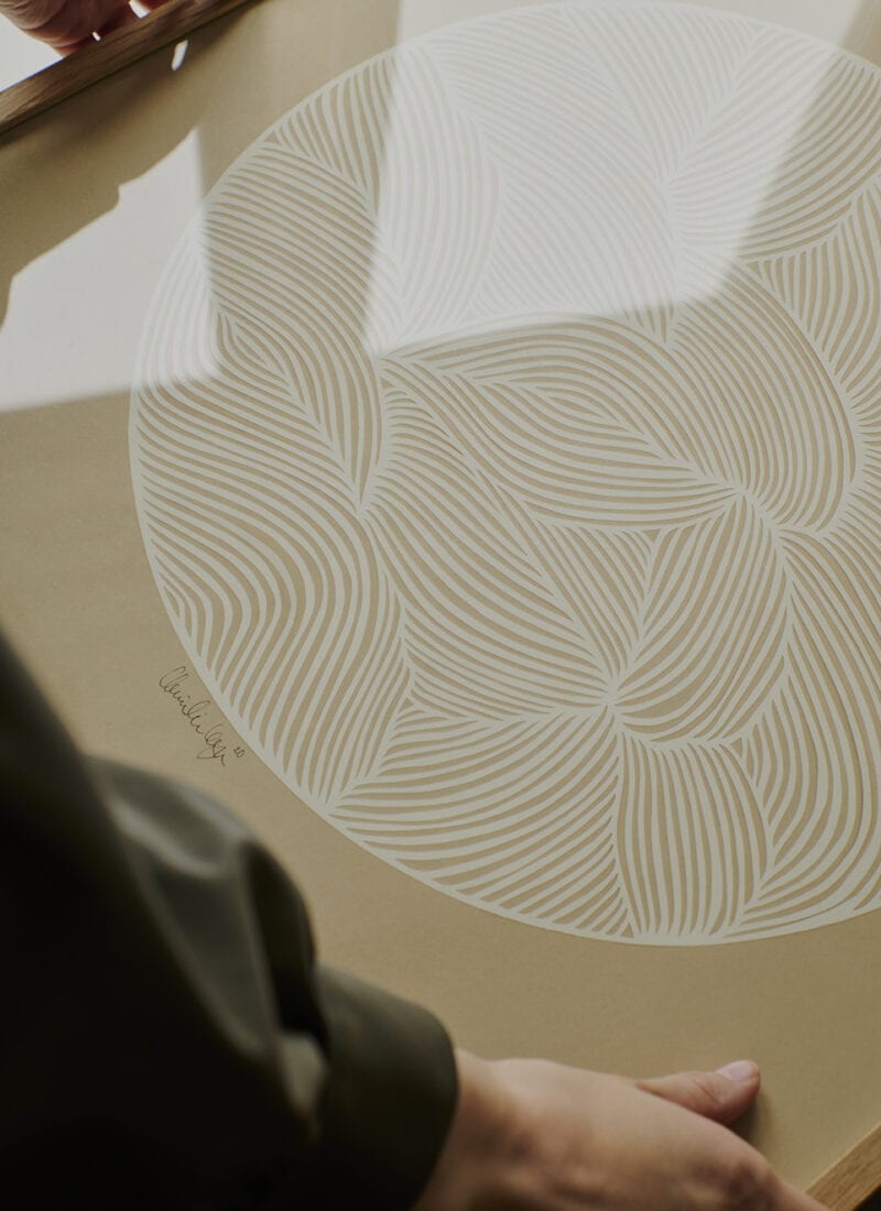 Artistic graphics Moon no. 01
