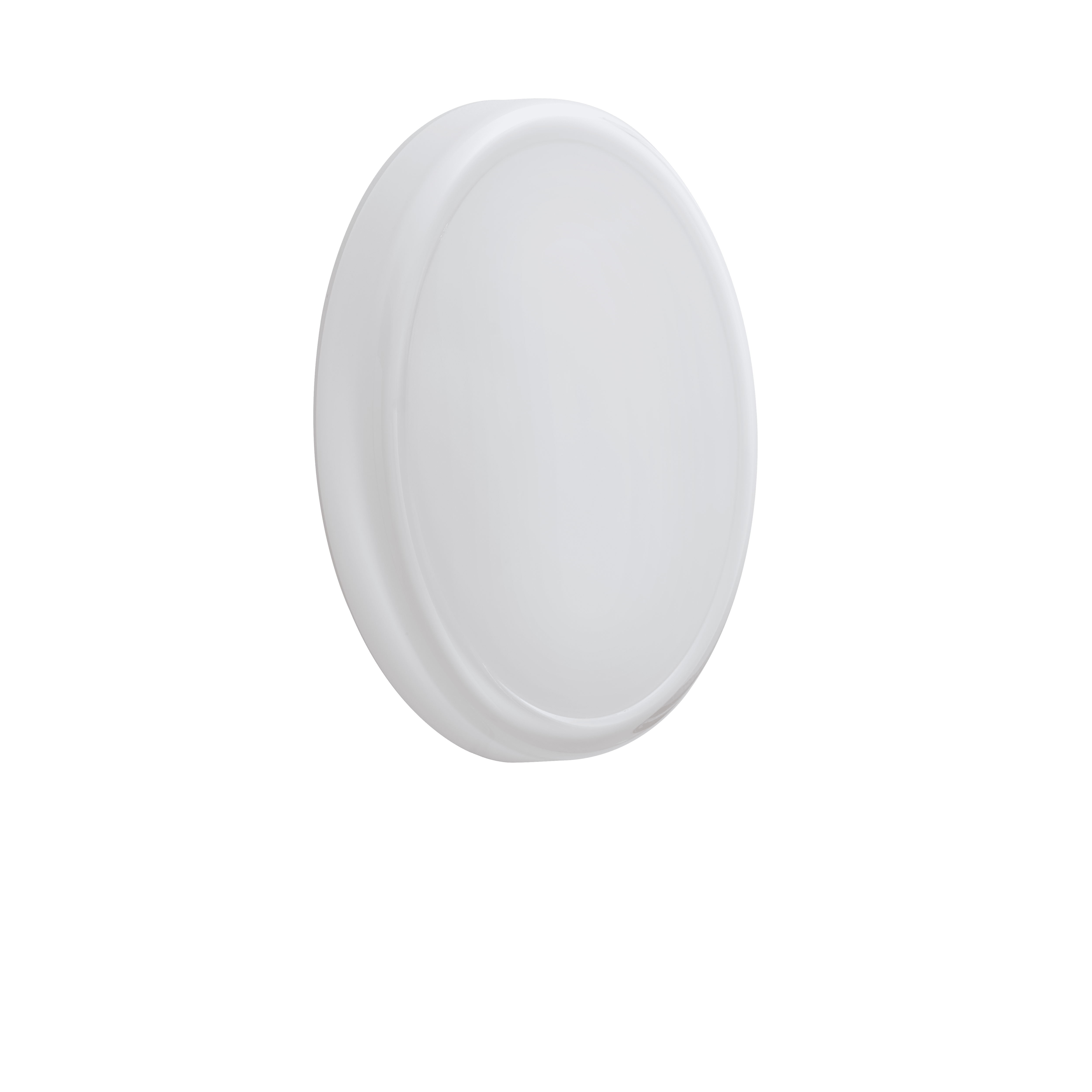 LOOPED white wall lamp