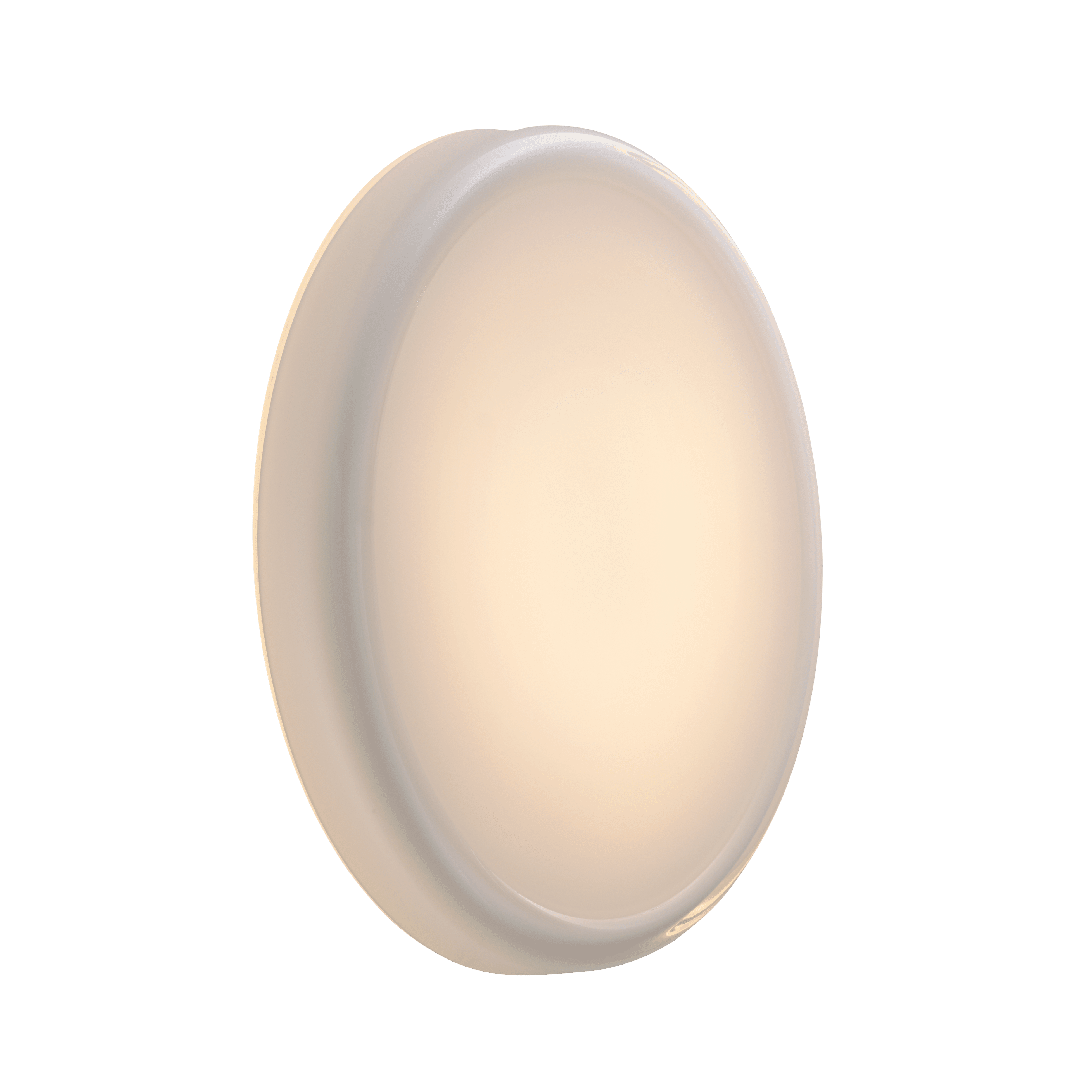 LOOPED white wall lamp