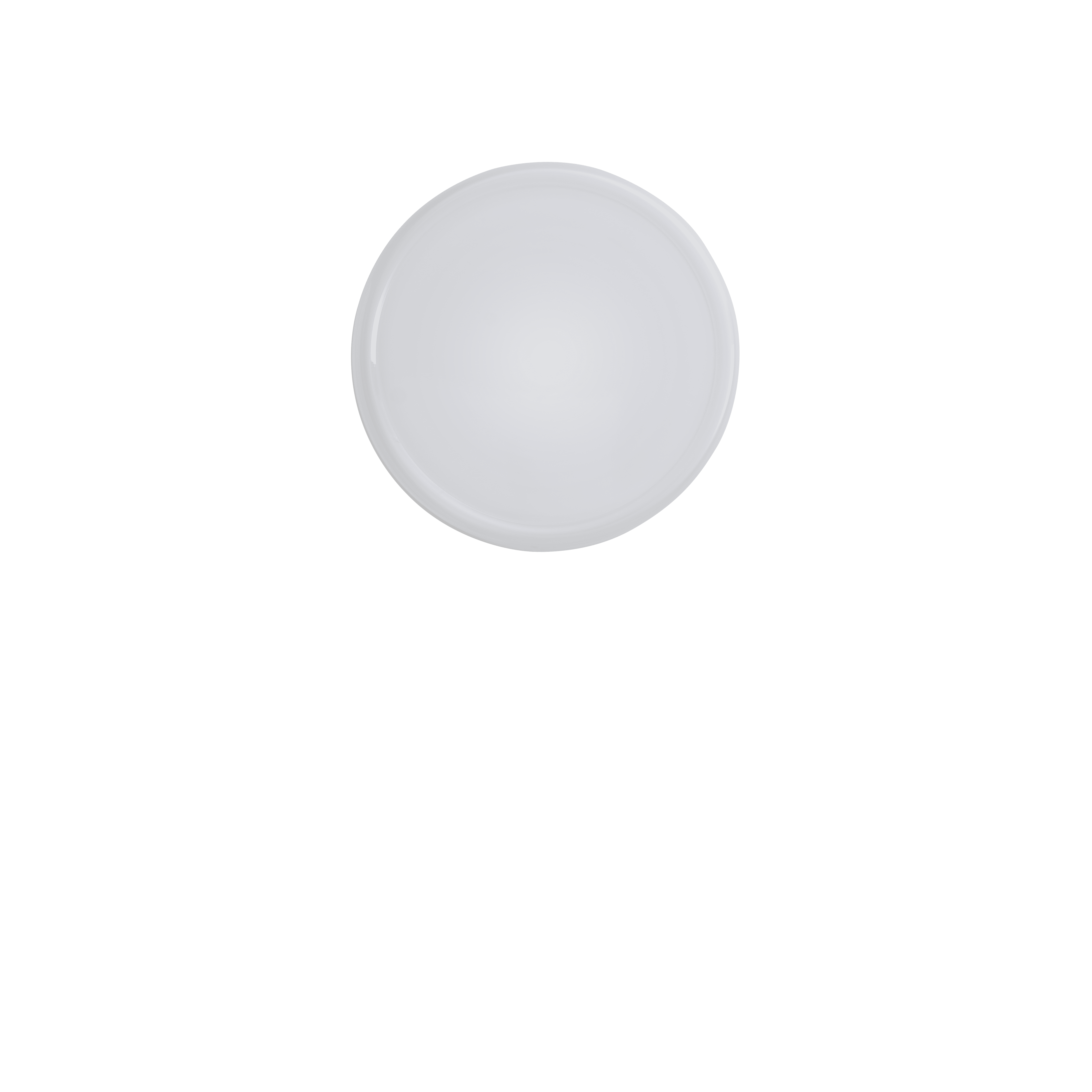 LOOPED white wall lamp