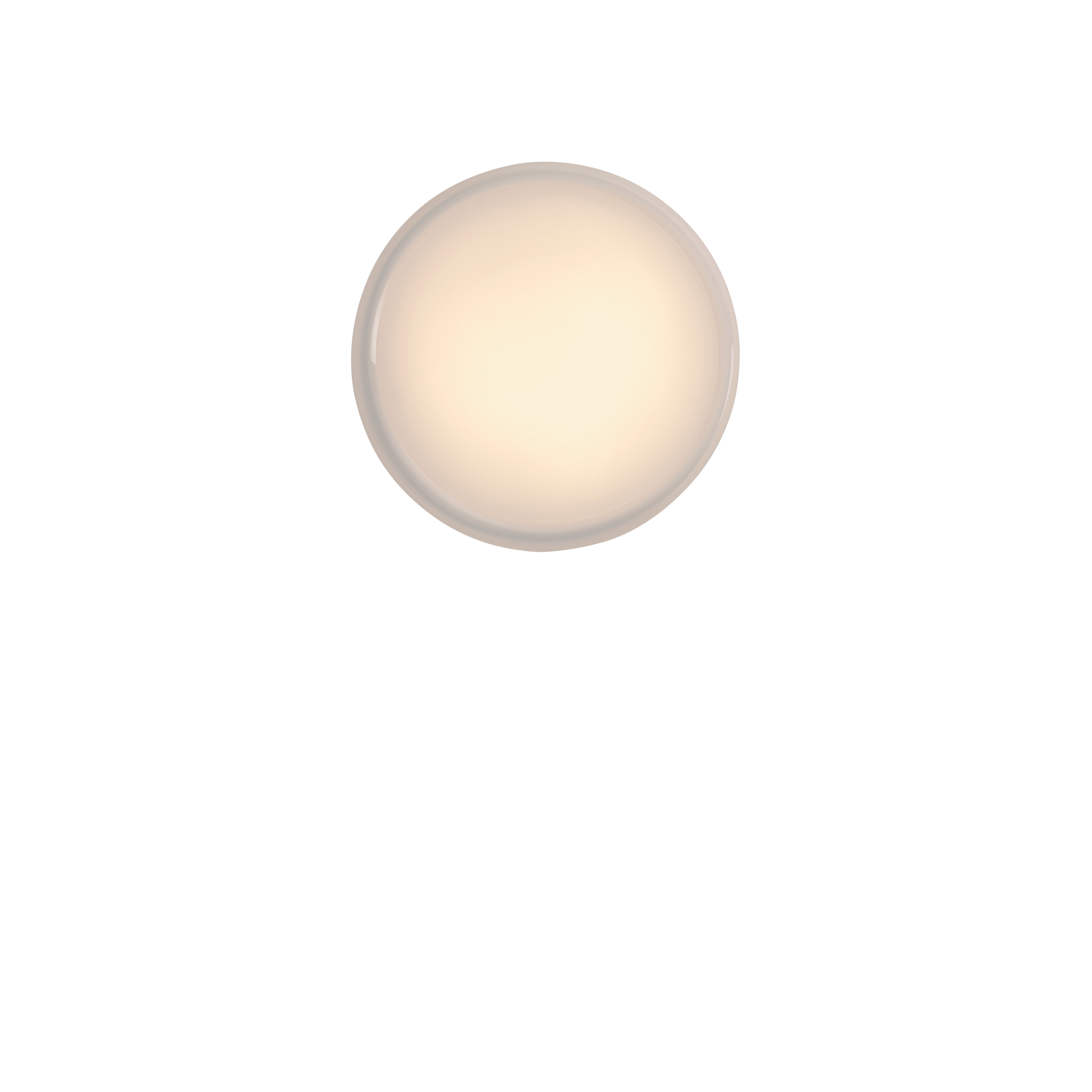LOOPED white wall lamp