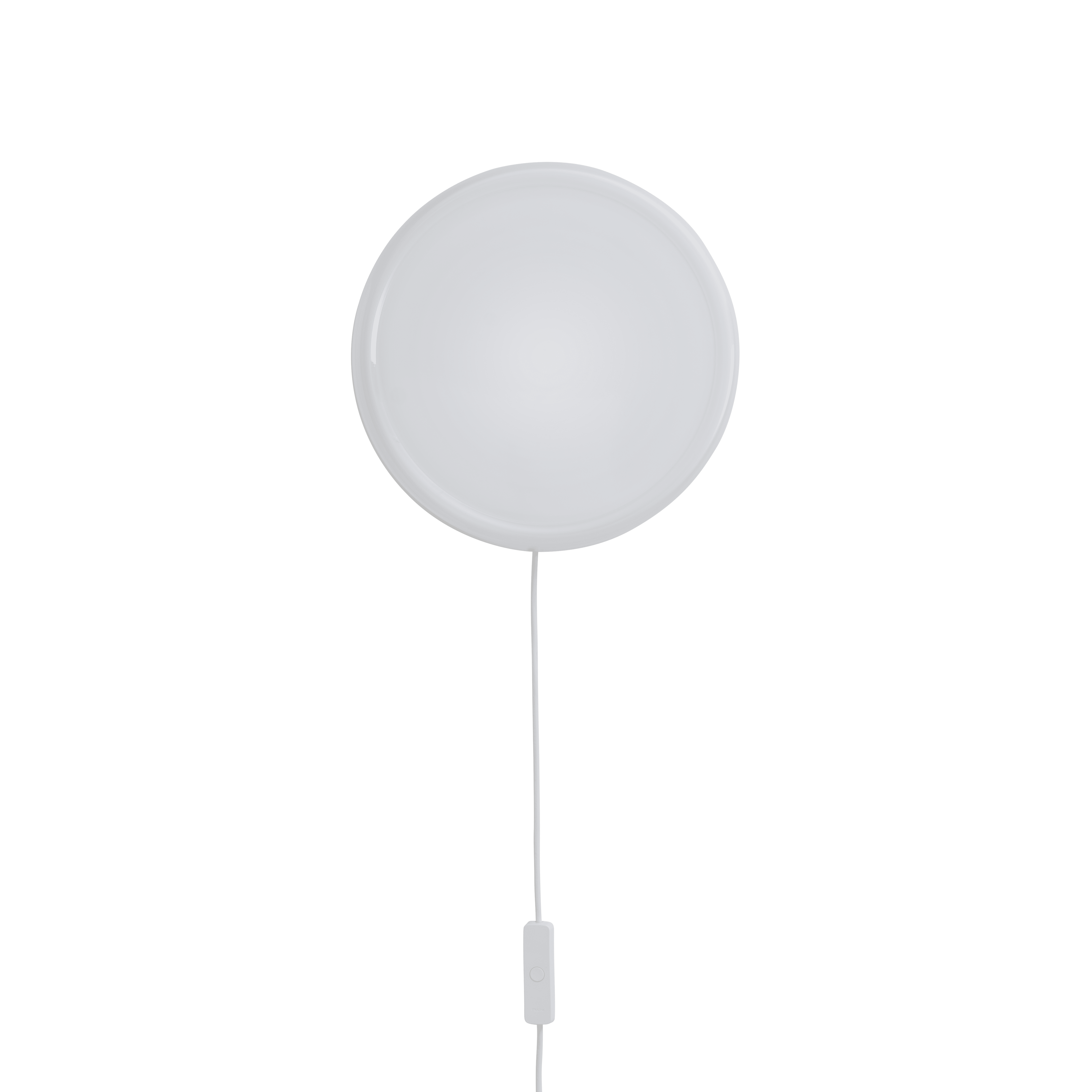 LOOPED white wall lamp