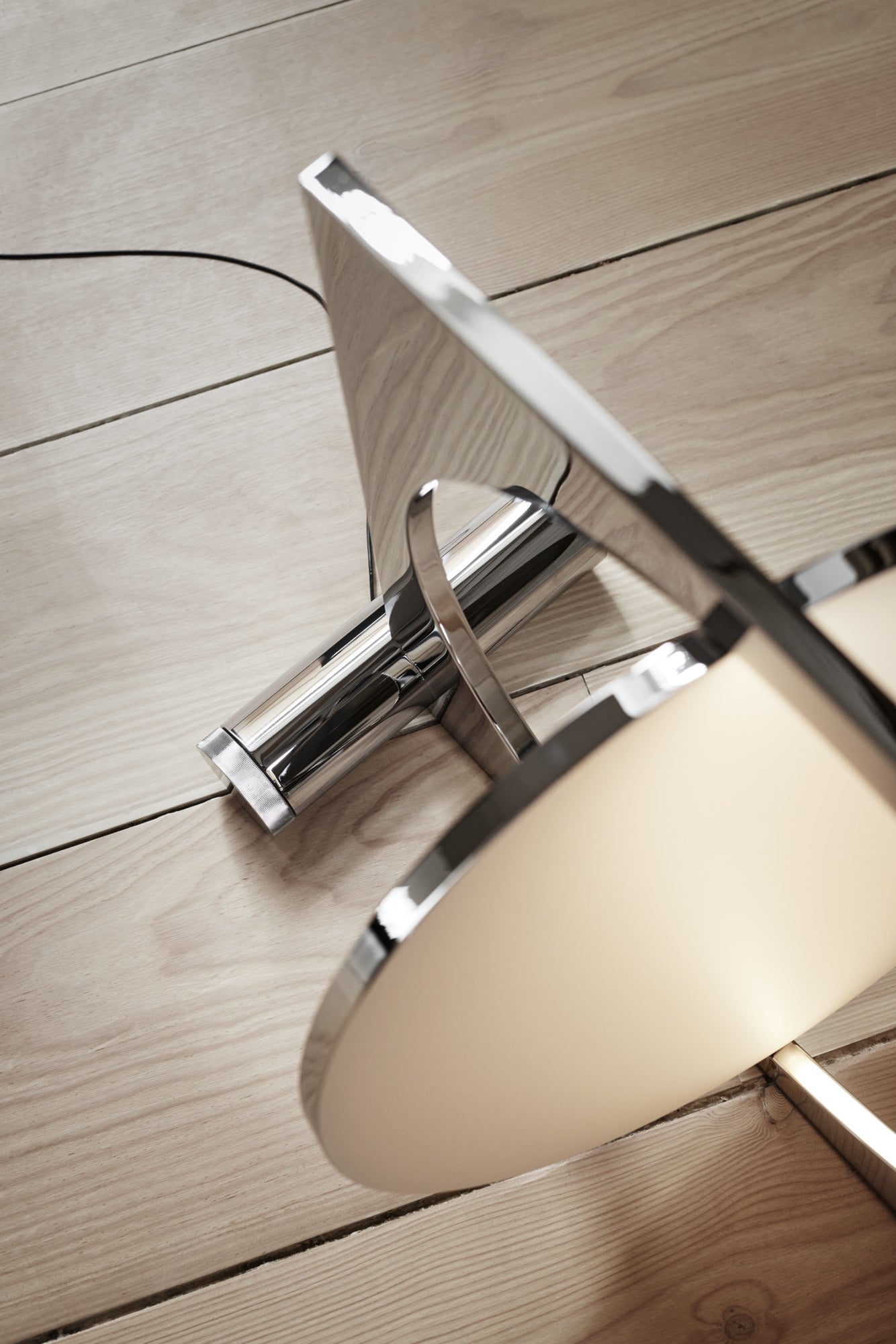 Stehlampe MOONSETTER verchromt