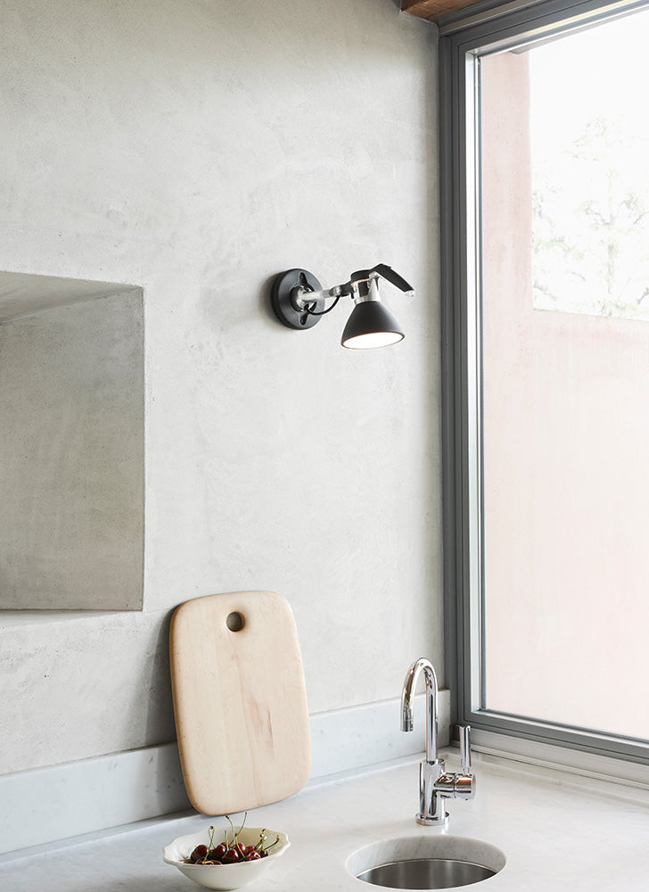 Wandlampe Fortebraccio Weiß