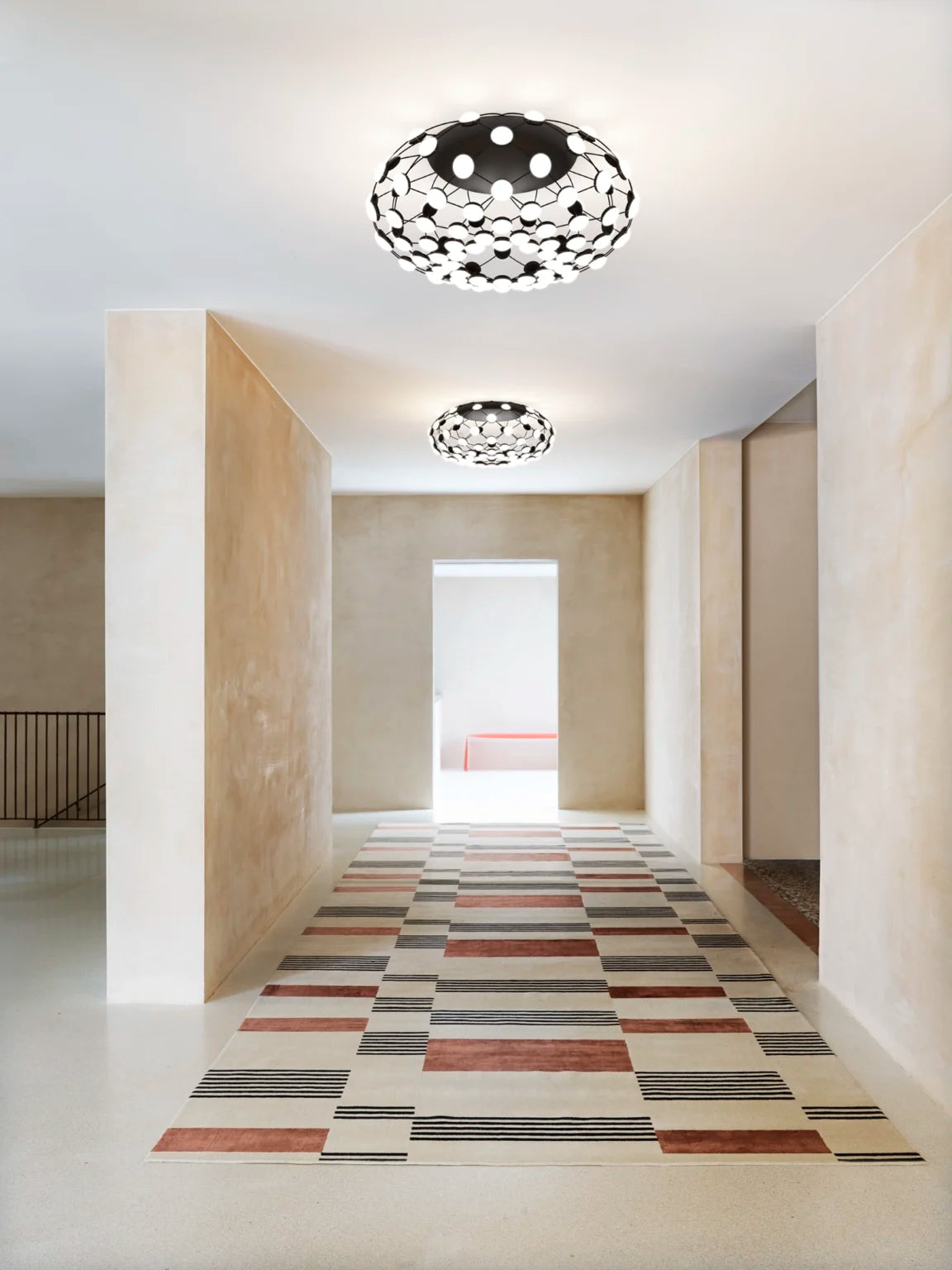 Black MESH Ceiling Light