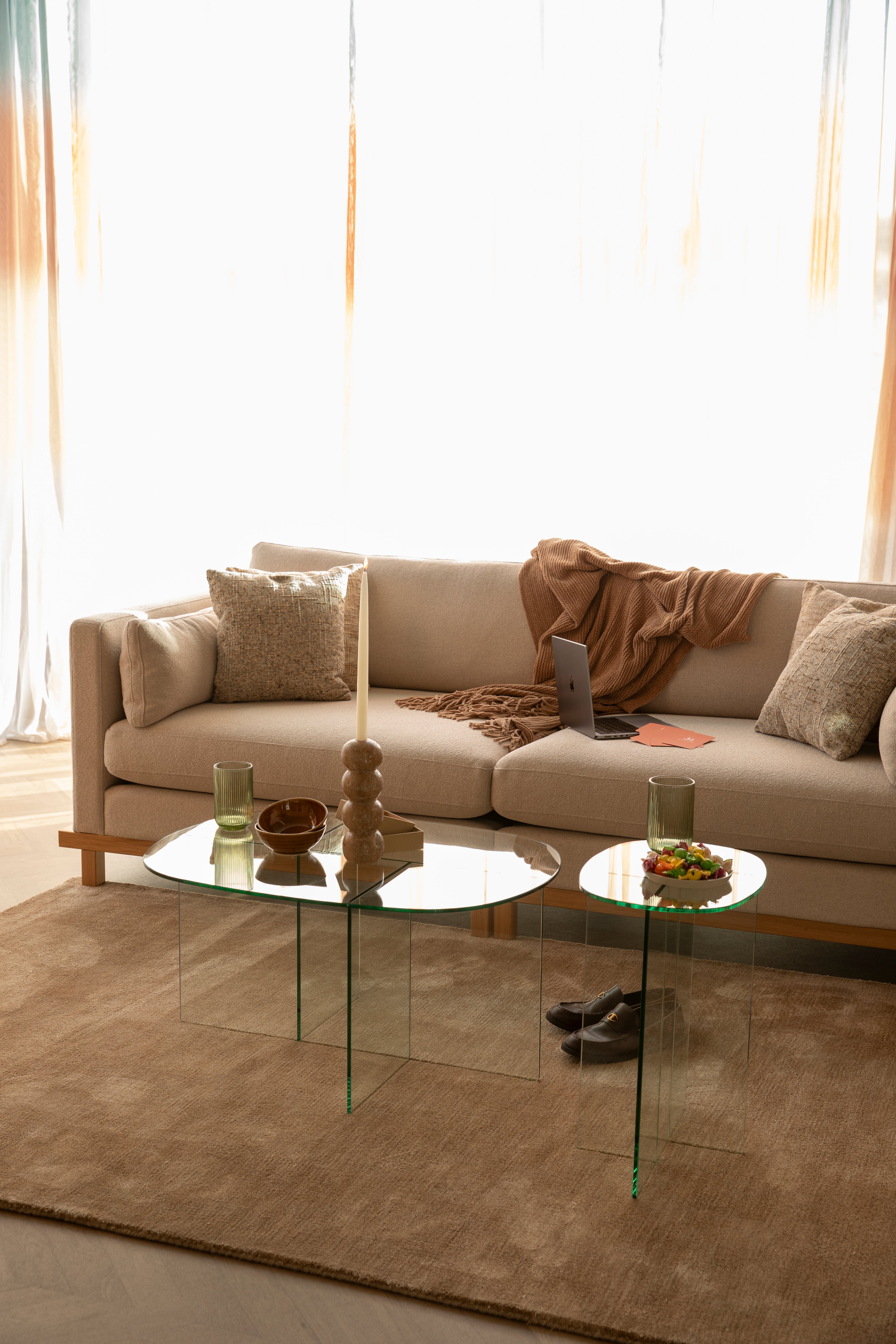 Beige LUWTE Rug