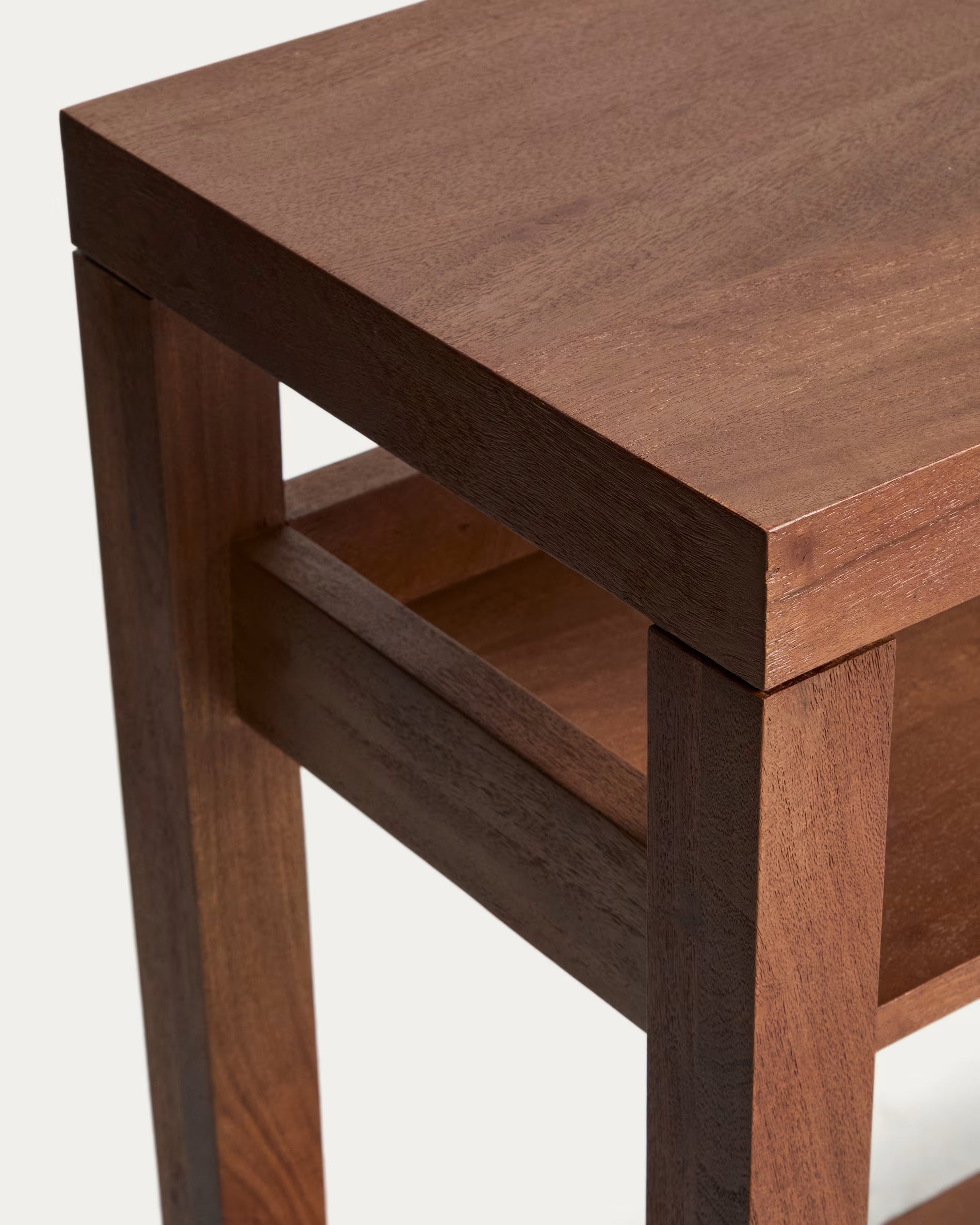 NORANI lite console in acacia wood and veneer