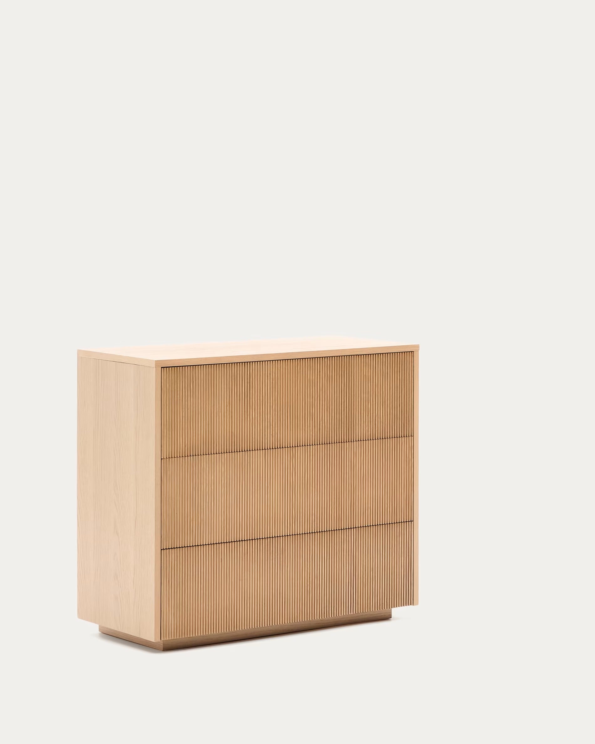 HELVINE Oak Veneer Chest of Drawers