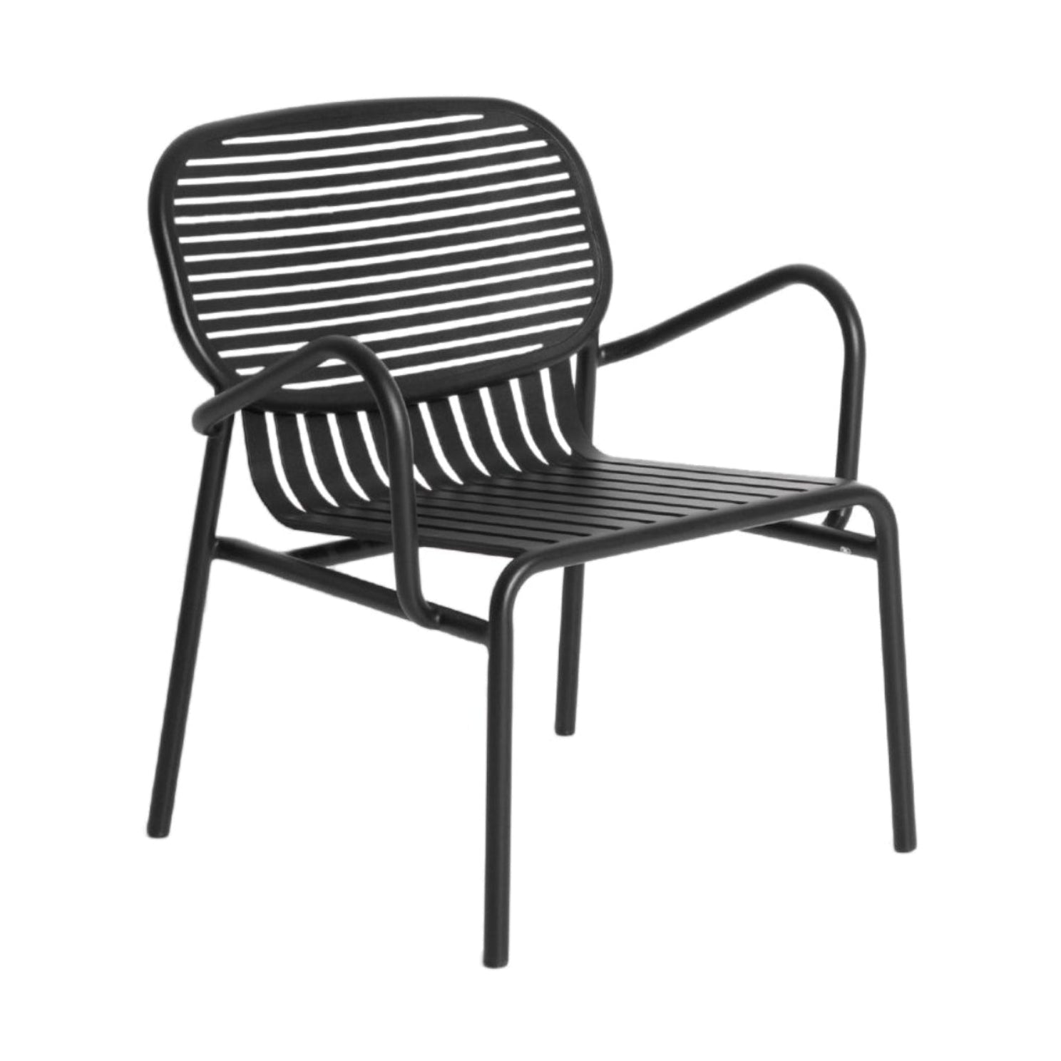 WEEK-END Black Garden Armchair