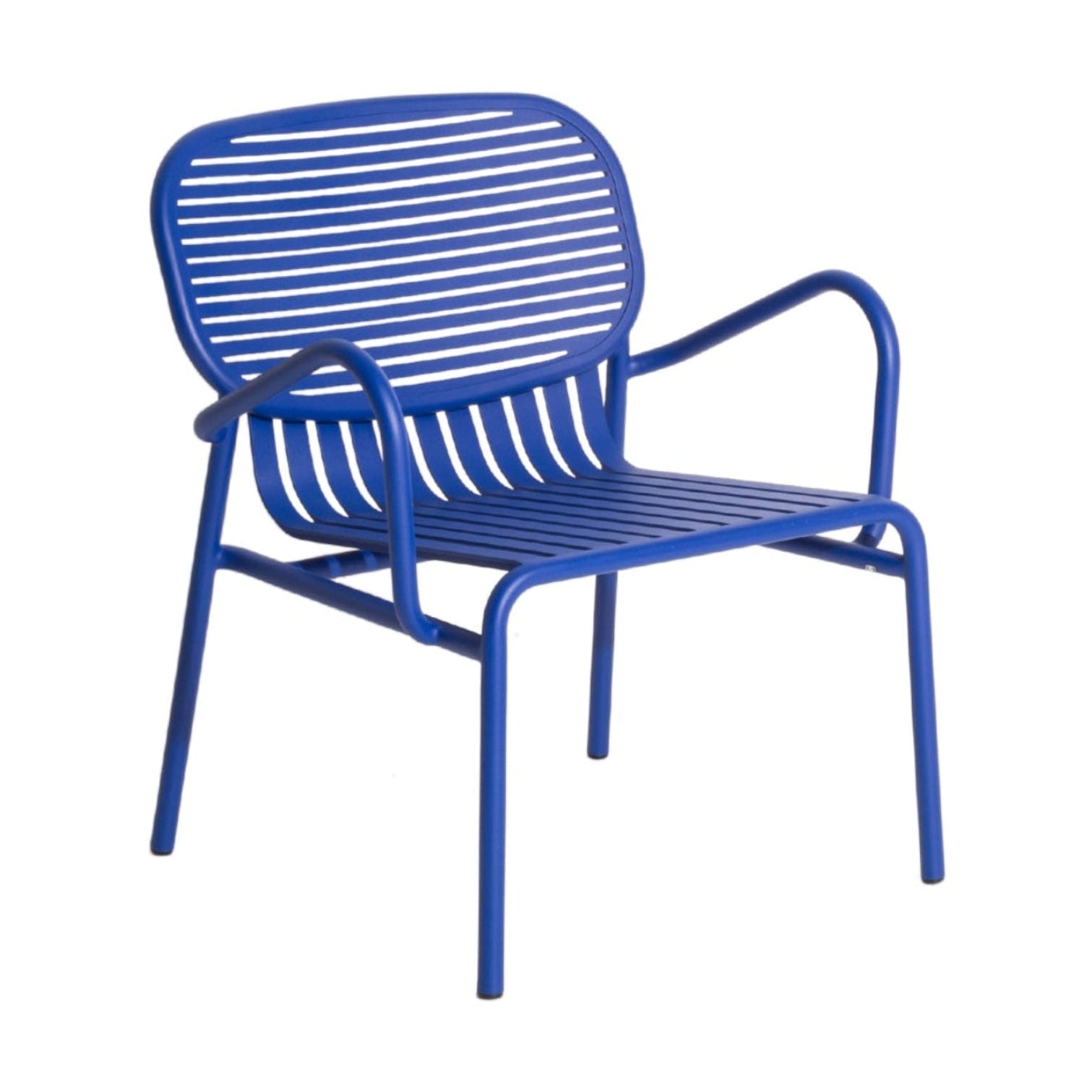 WEEK-END Dark Blue Garden Armchair