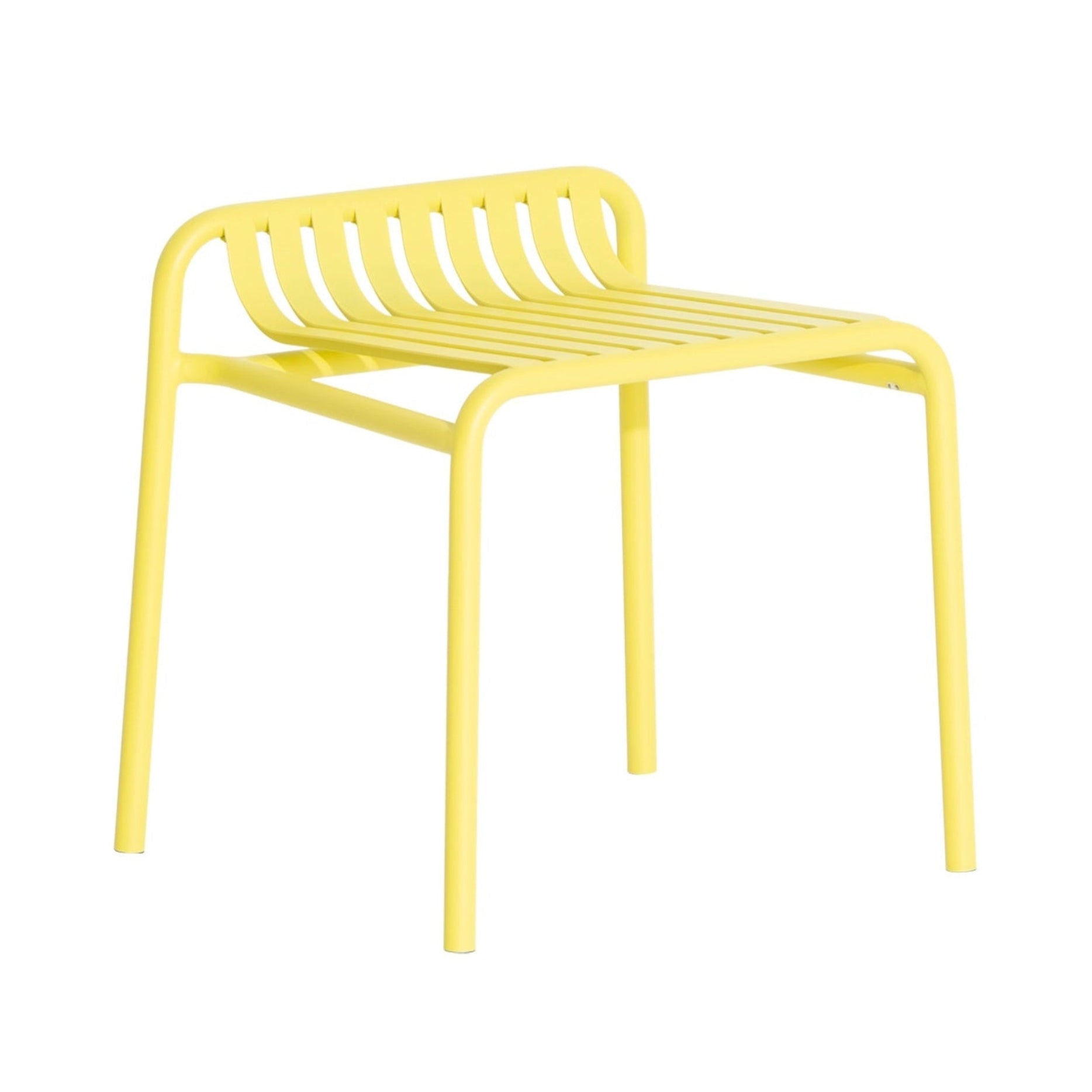 WEEK-END garden stool in bright yellow