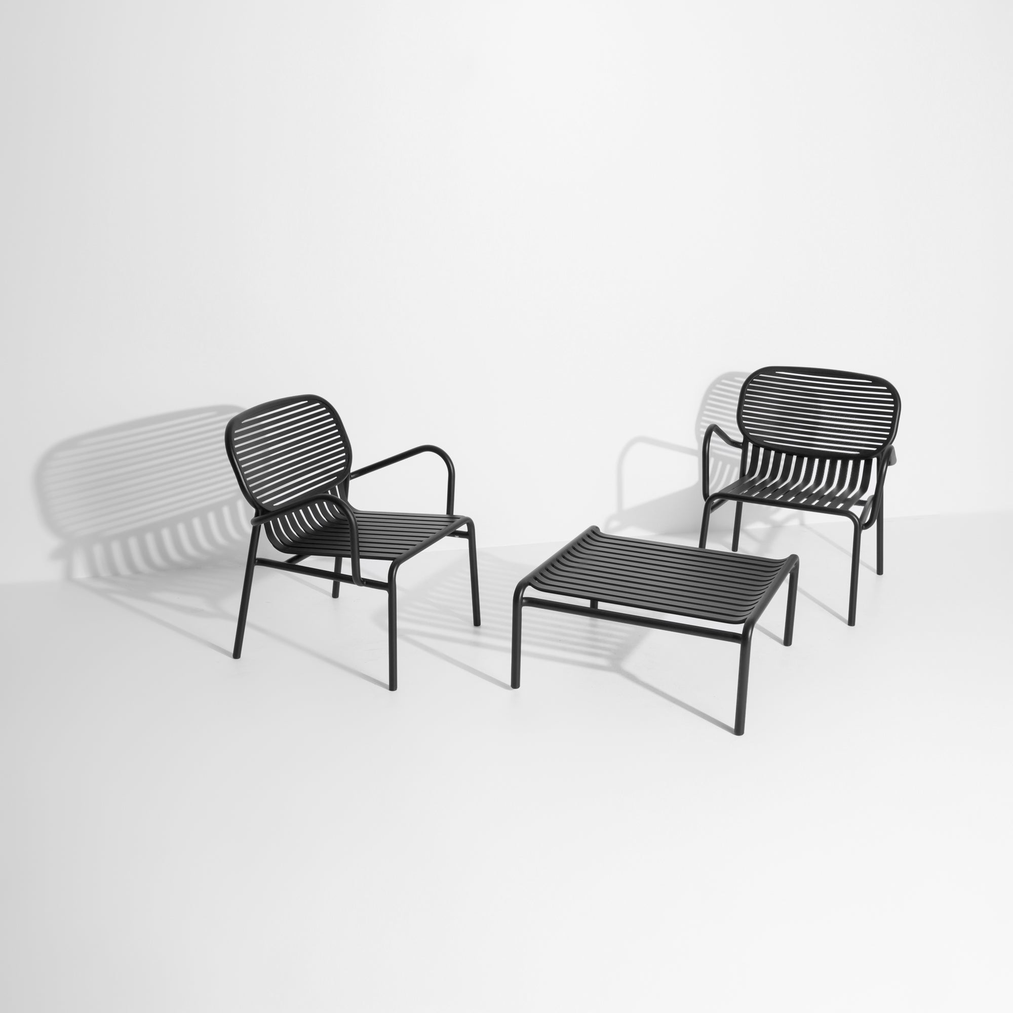WEEK-END Square White Outdoor Coffee Table