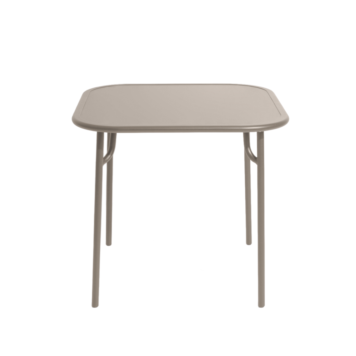 WEEK-END Square Garden Table in Beige
