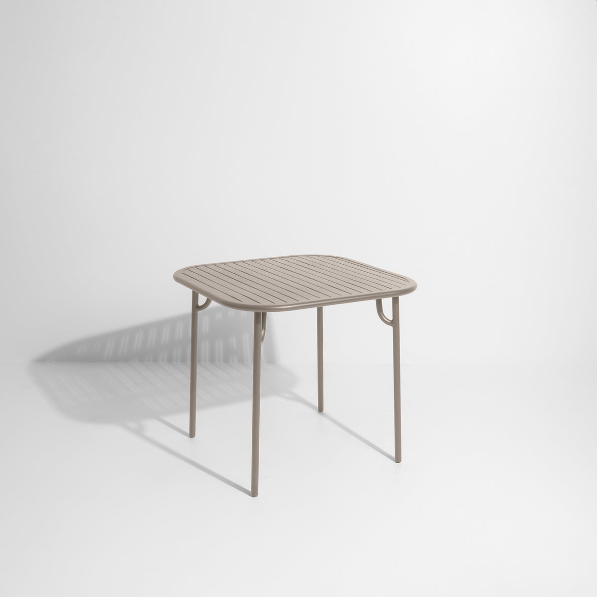 WEEK-END Square Garden Table in Beige