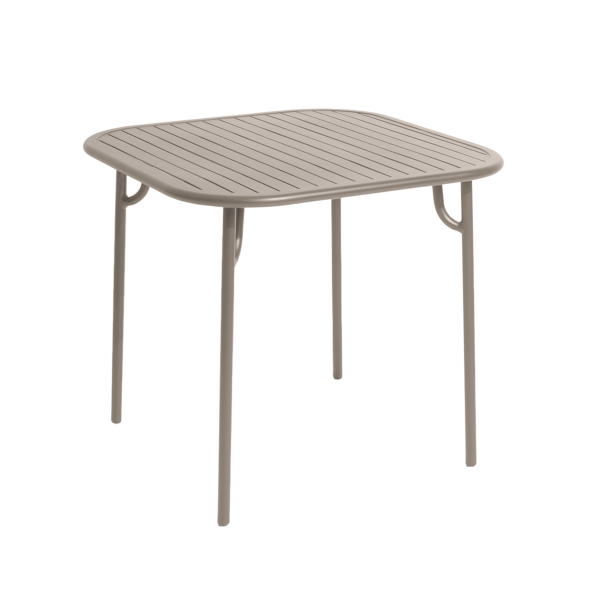 WEEK-END Square Garden Table in Beige