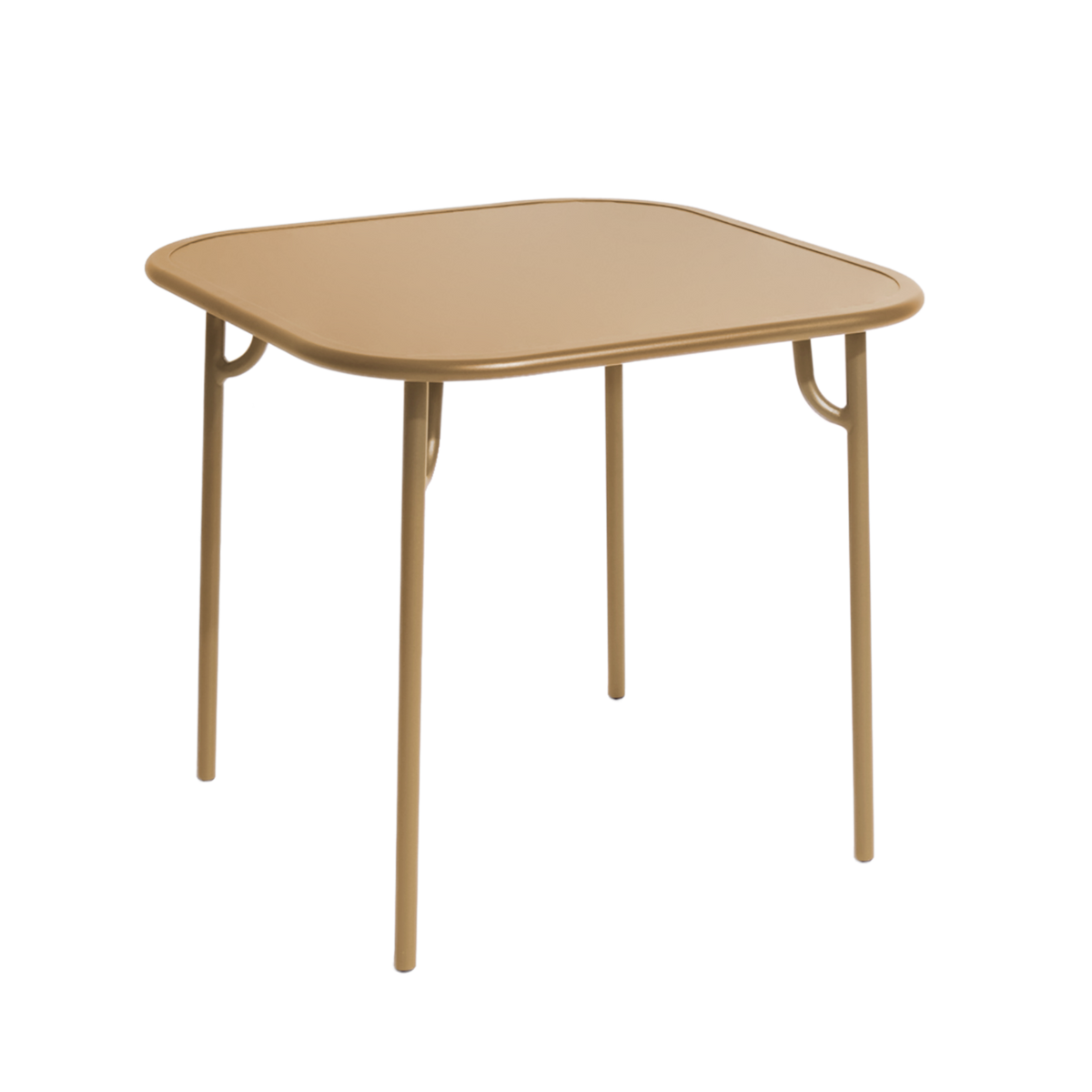 WEEK-END Square Garden Table in Gold