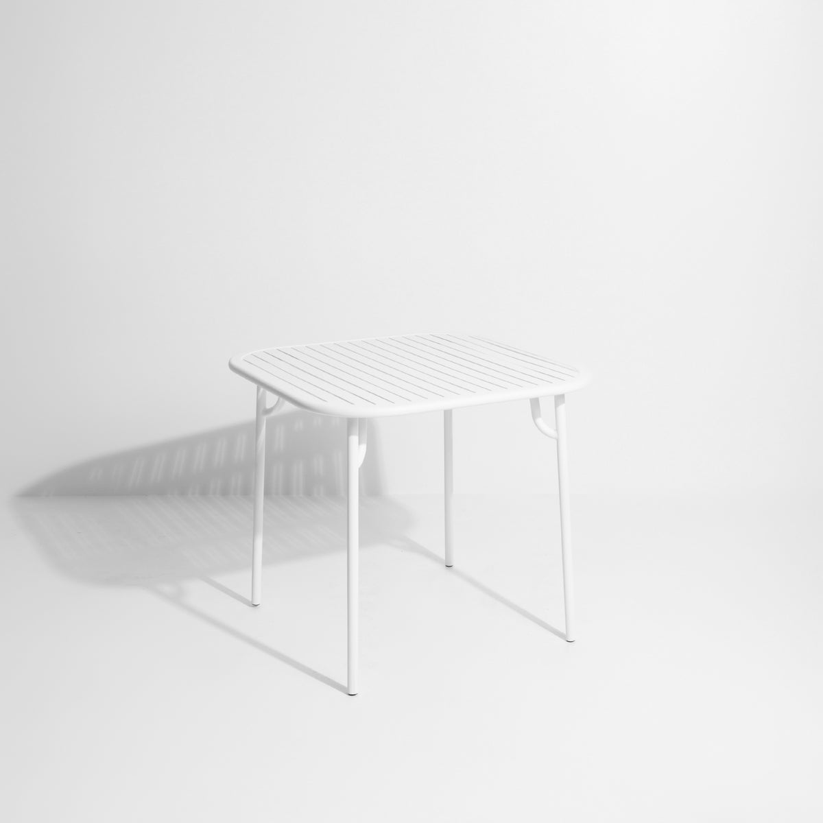 WEEK-END White Square Garden Table