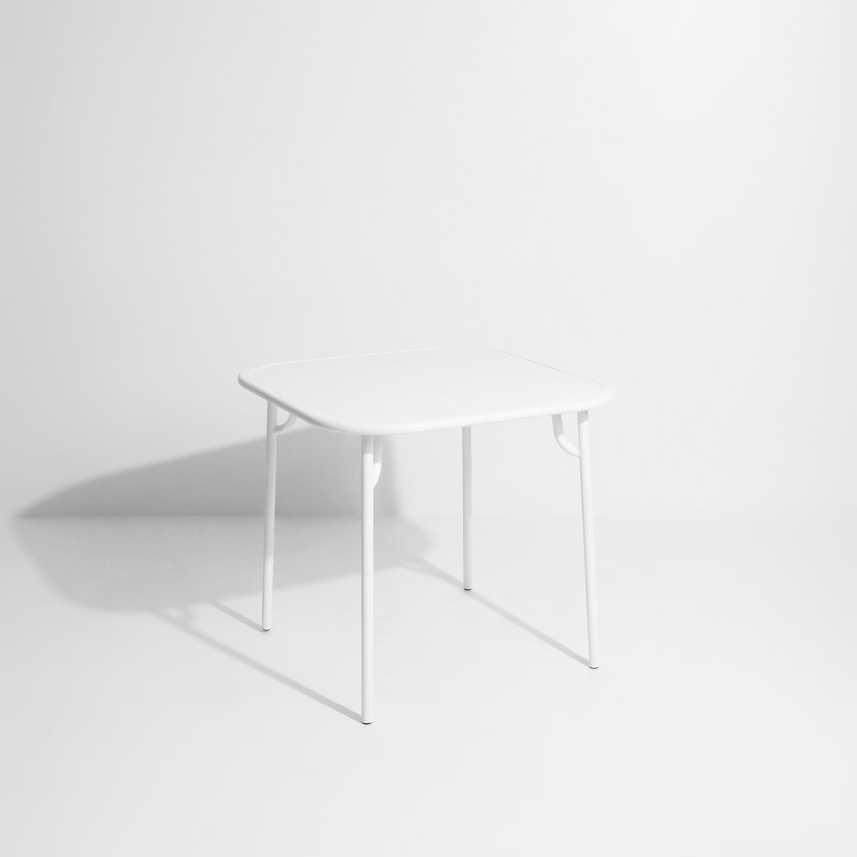 WEEK-END White Square Garden Table