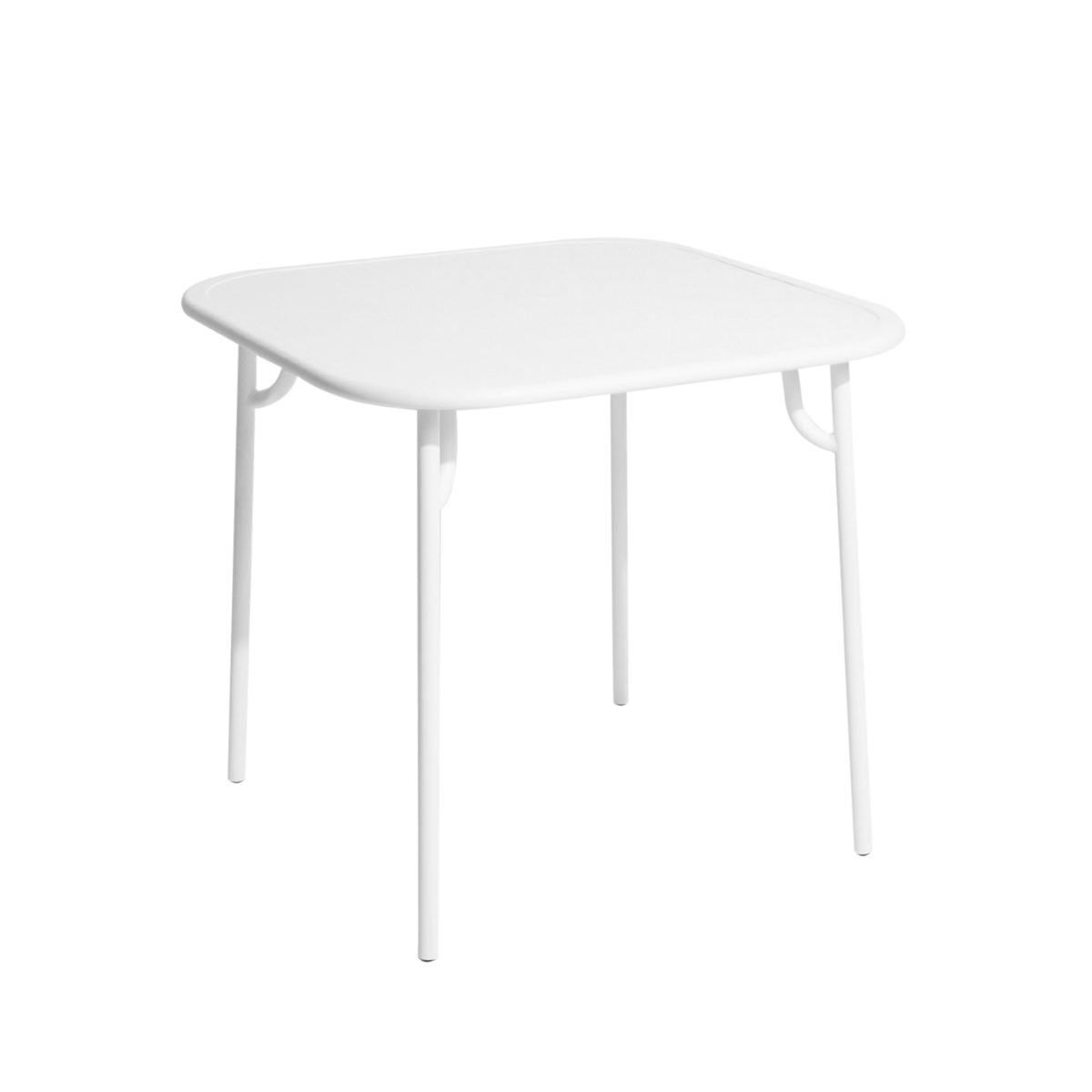 WEEK-END White Square Garden Table
