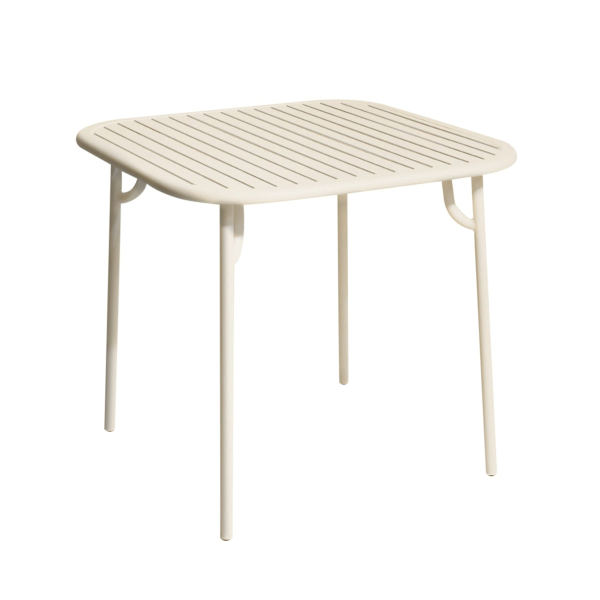 WEEK-END Square Garden Table in Ivory