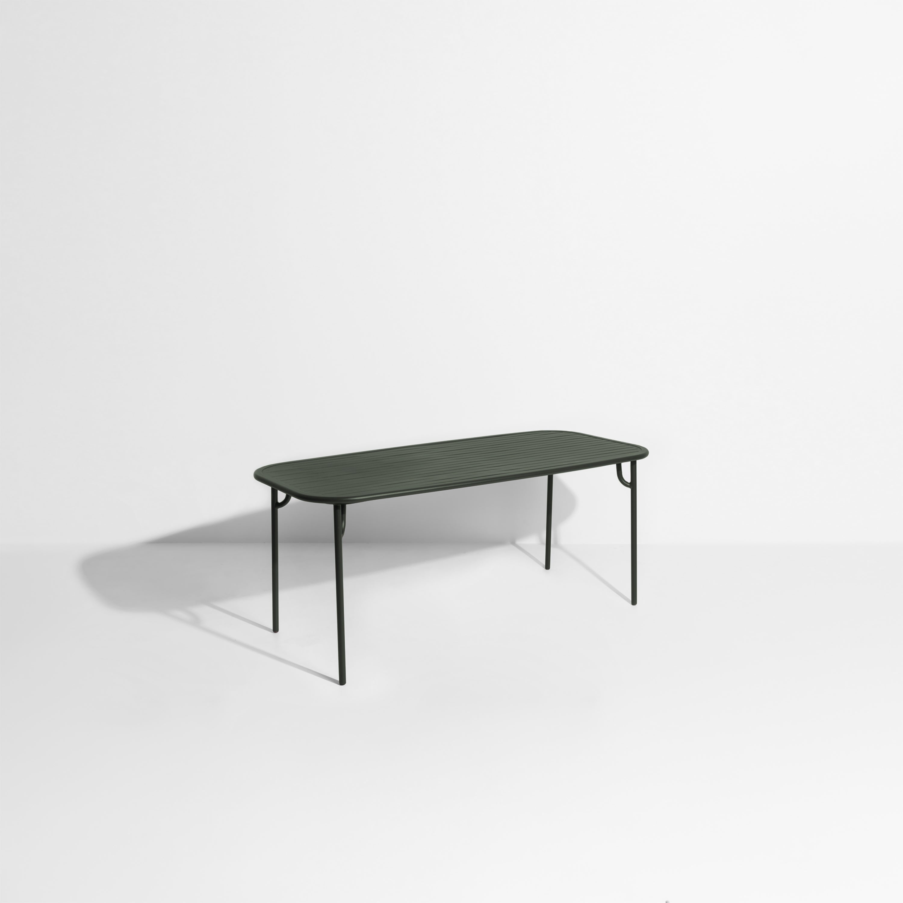 WEEK-END dark green garden table