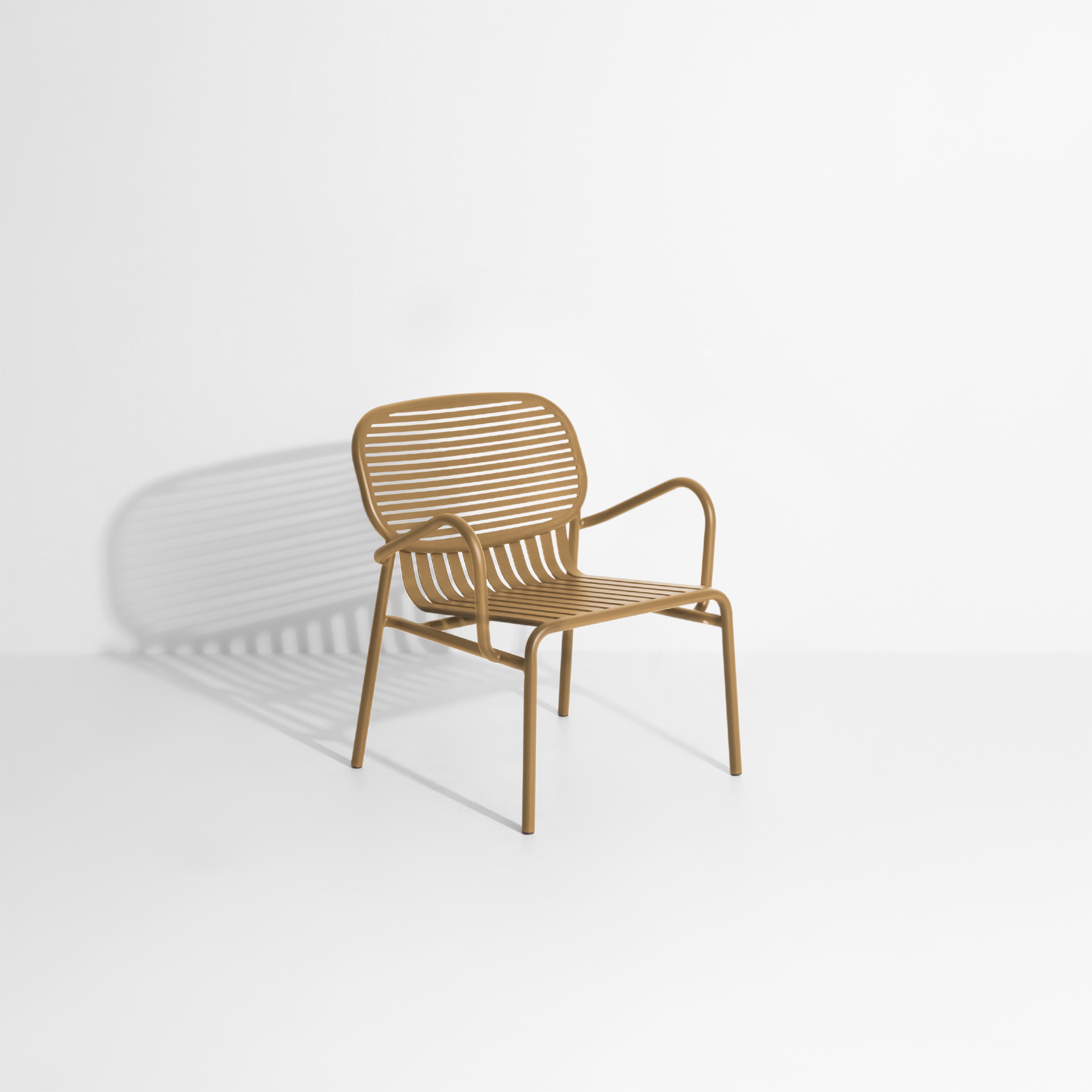 WEEK-END Garden Armchair in Gold