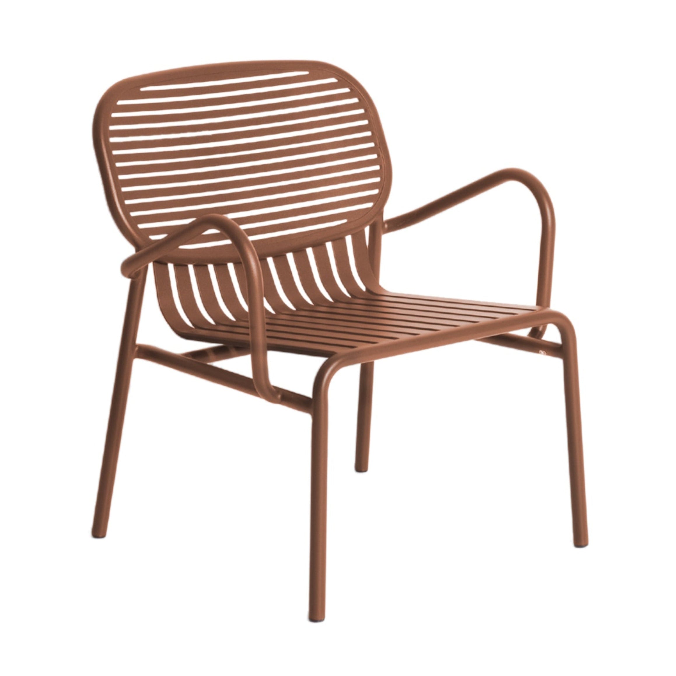 WEEK-END terracotta garden armchair